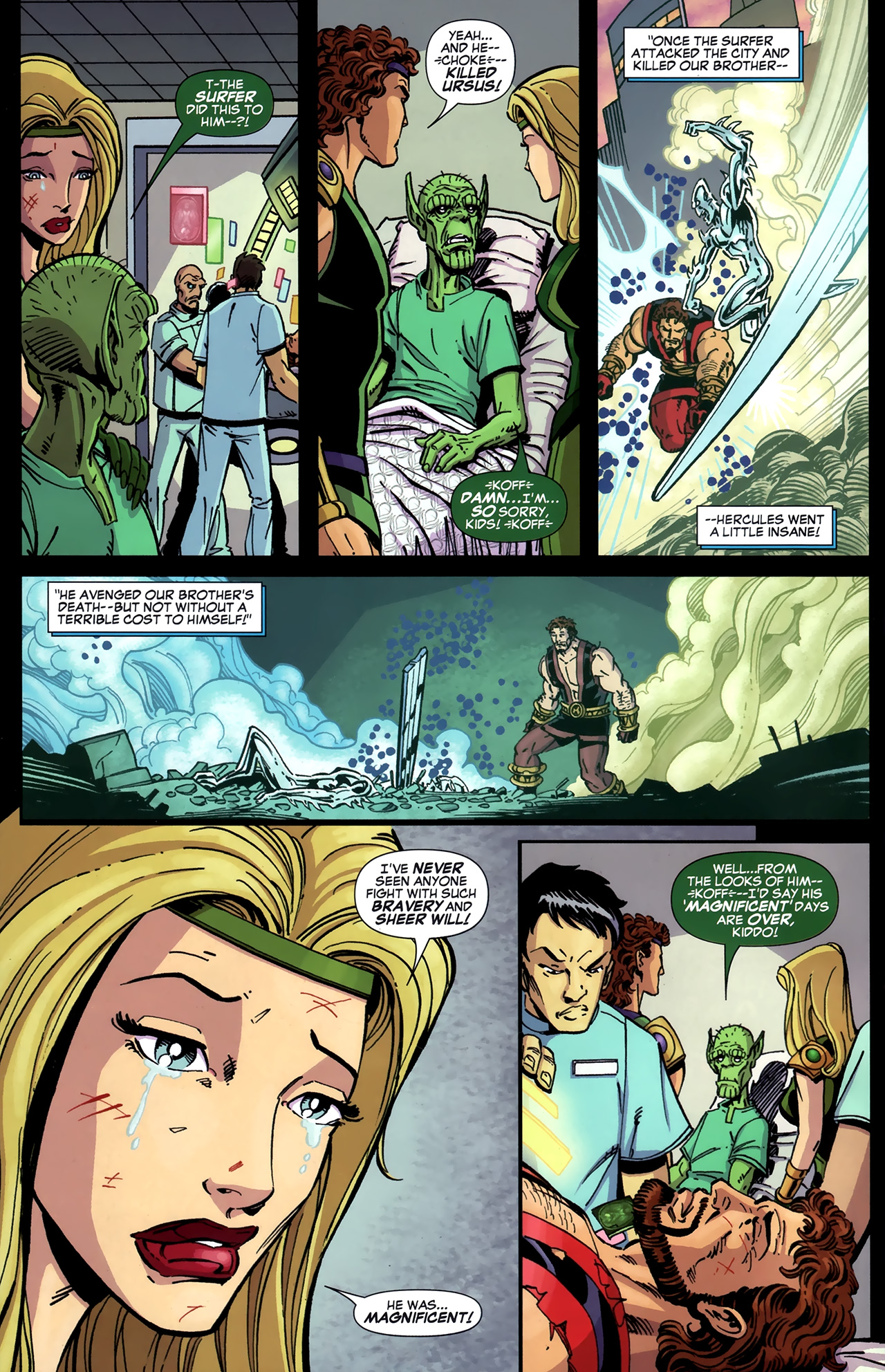 Read online Hercules: Twilight of a God comic -  Issue #3 - 8