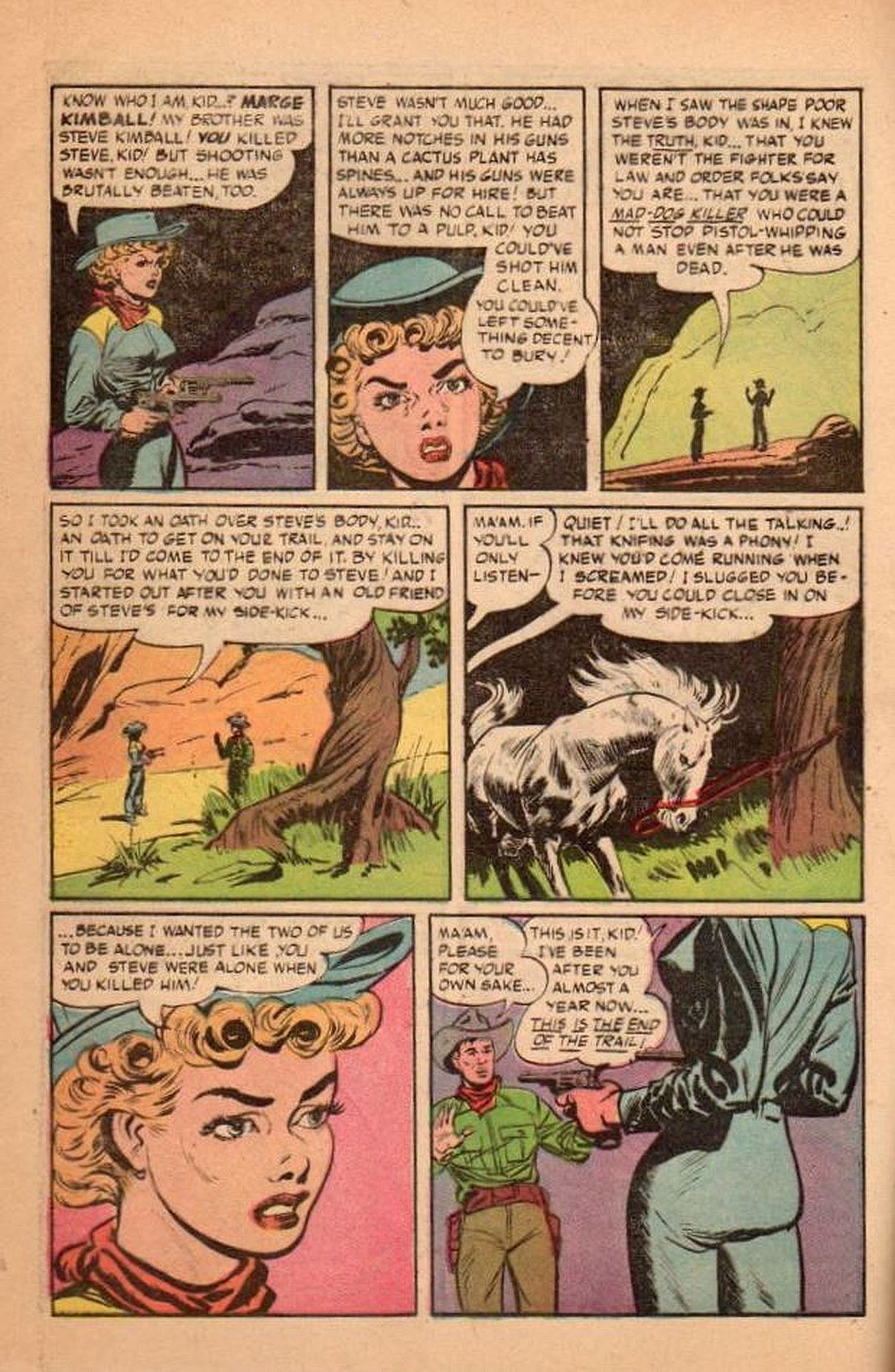 Read online Billy the Kid Adventure Magazine comic -  Issue #26 - 30