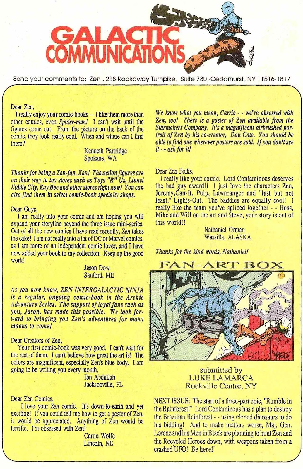 Read online Zen Intergalactic Ninja (1992) comic -  Issue #1 - 31
