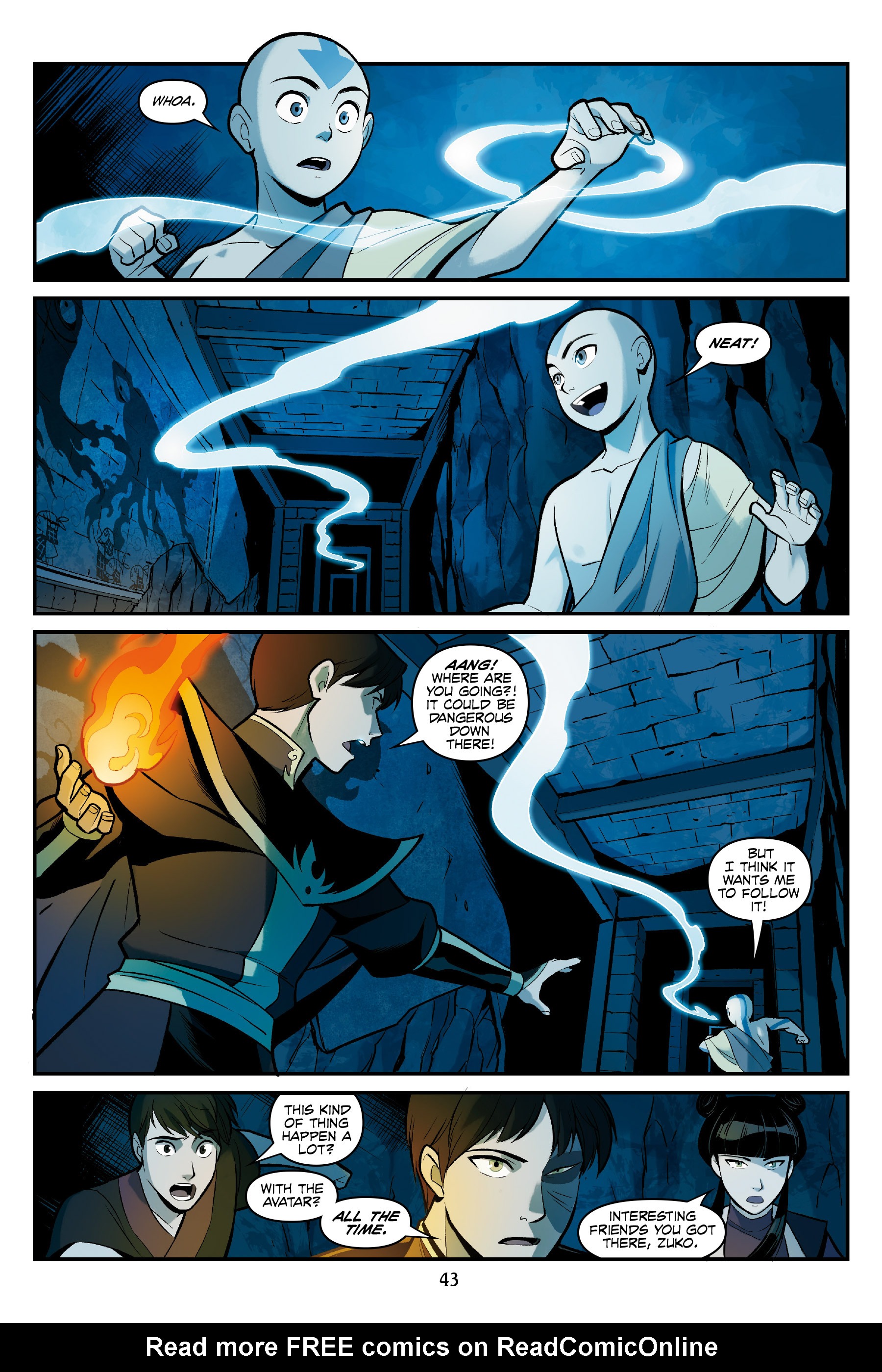 Read online Nickelodeon Avatar: The Last Airbender - Smoke and Shadow comic -  Issue # Part 2 - 45