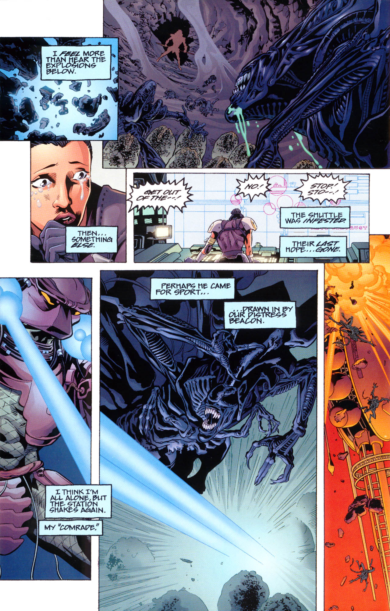 Read online Aliens vs. Predator Annual comic -  Issue # Full - 8