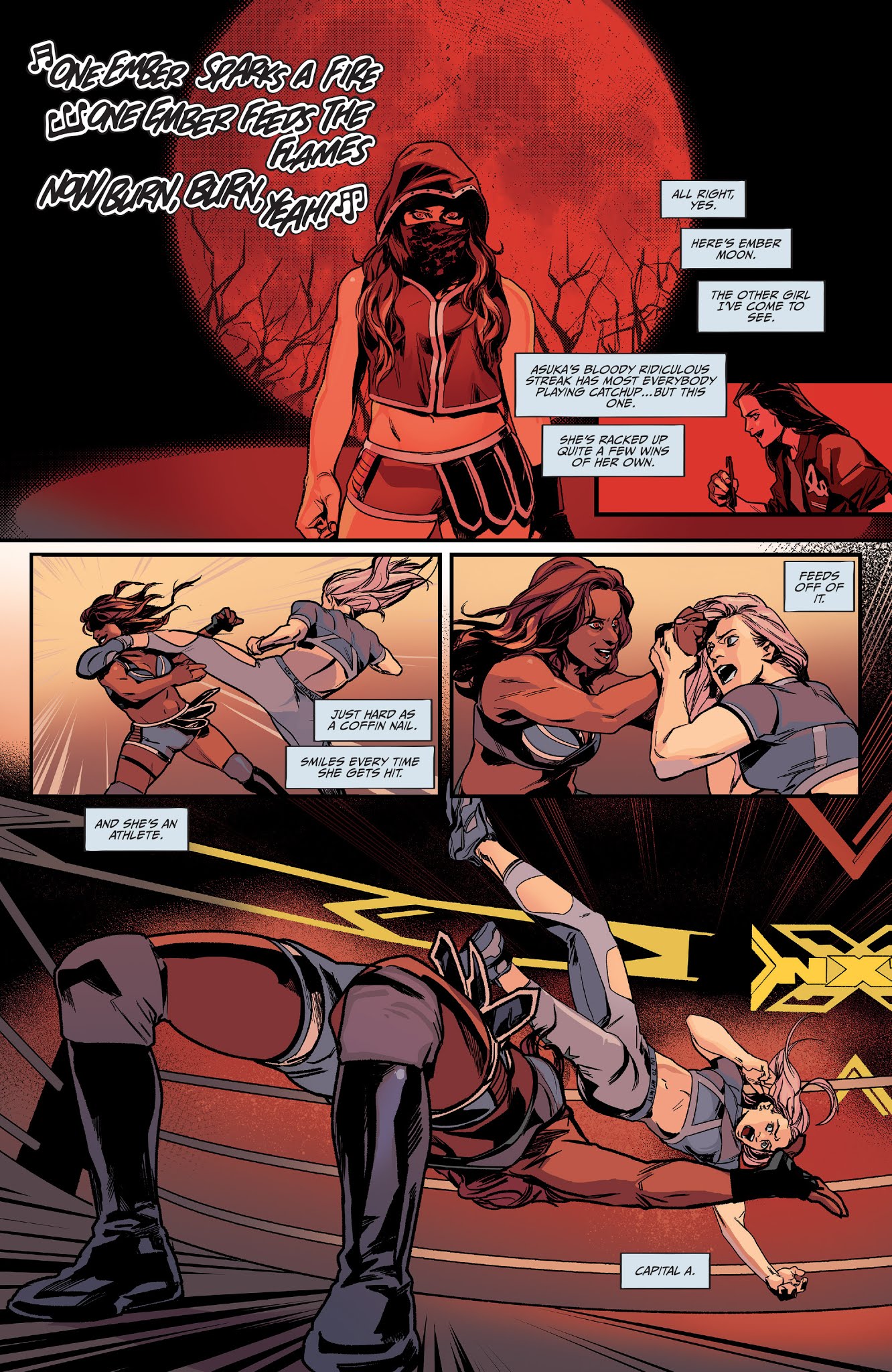 Read online WWE: NXT Takeover - Into the Fire comic -  Issue # Full - 7