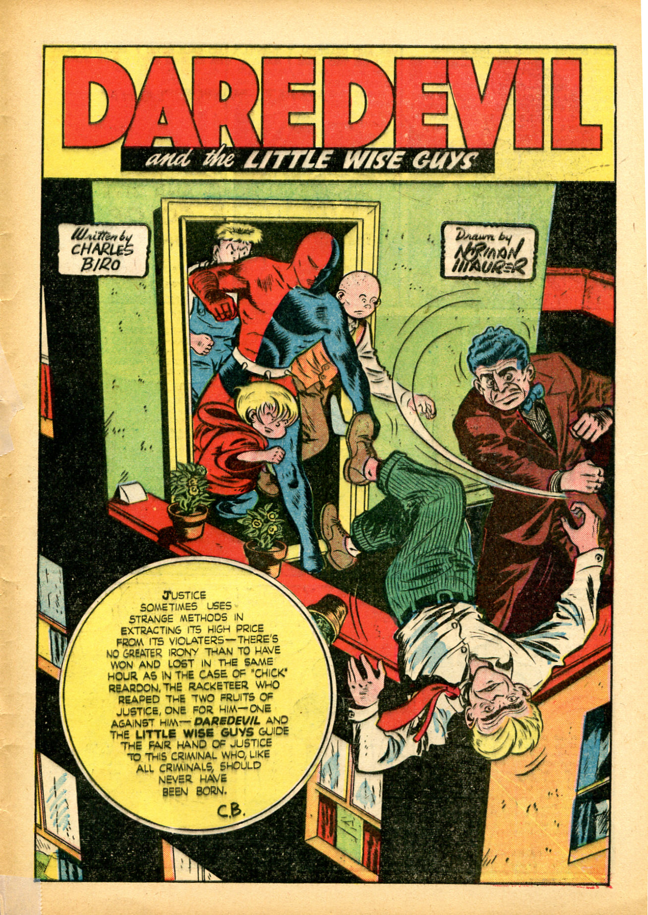 Read online Daredevil (1941) comic -  Issue #36 - 57