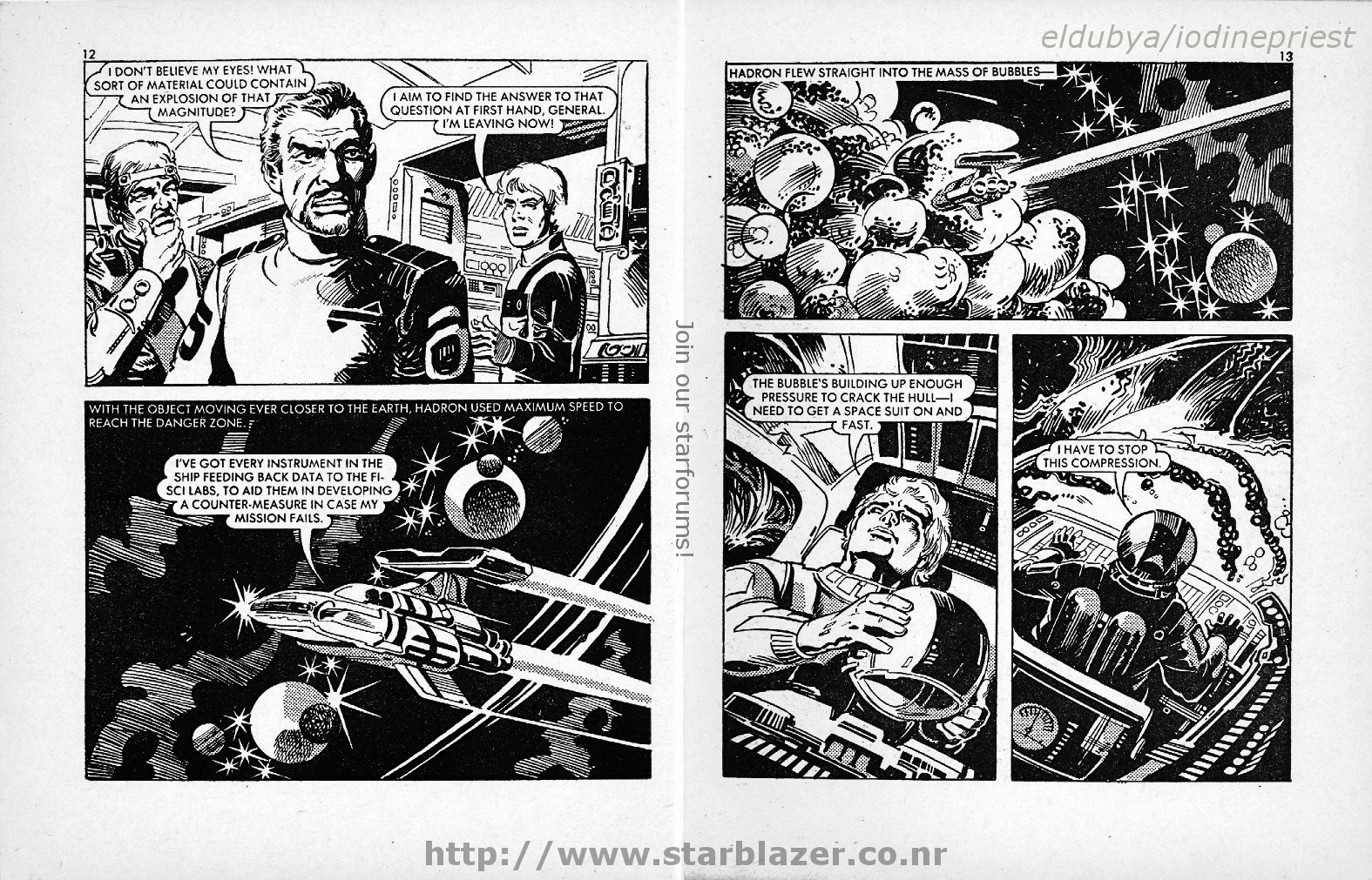 Read online Starblazer comic -  Issue #121 - 8