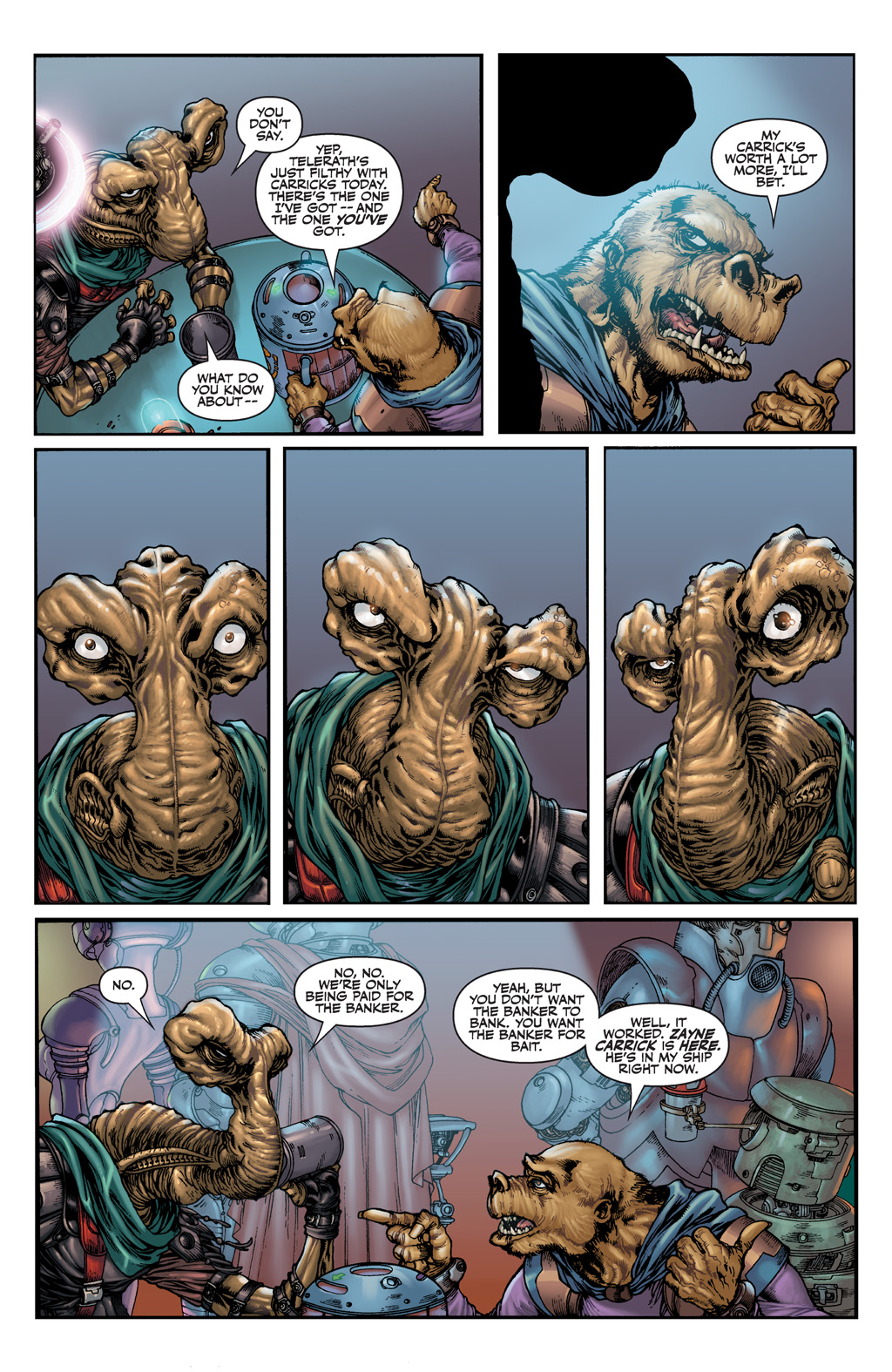 Read online Star Wars: Knights Of The Old Republic comic -  Issue #12 - 10