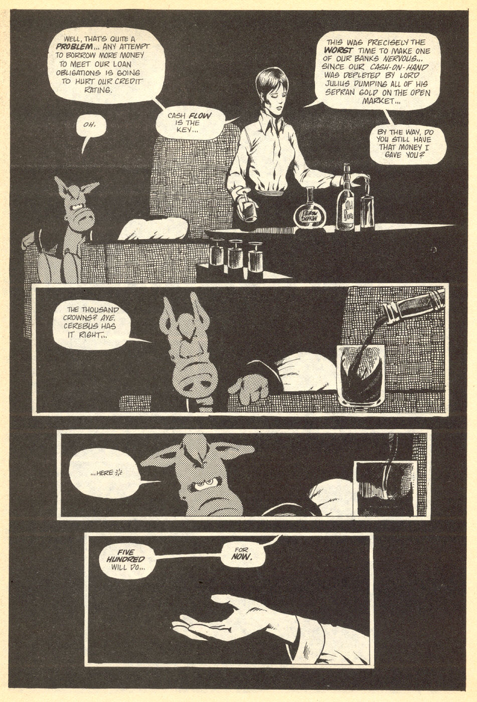 Read online Cerebus comic -  Issue #34 - 20