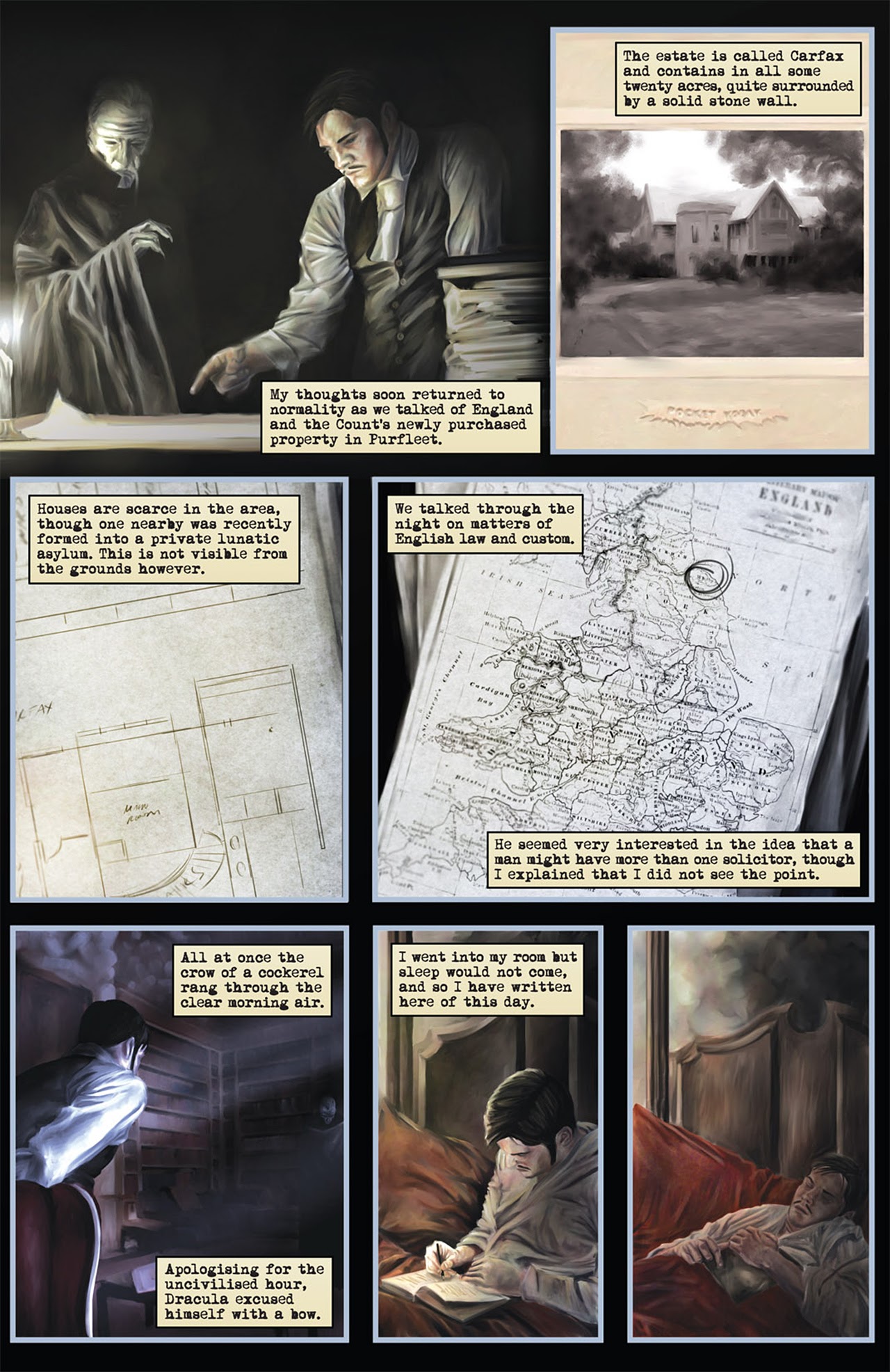 Read online The Complete Dracula comic -  Issue #1 - 16