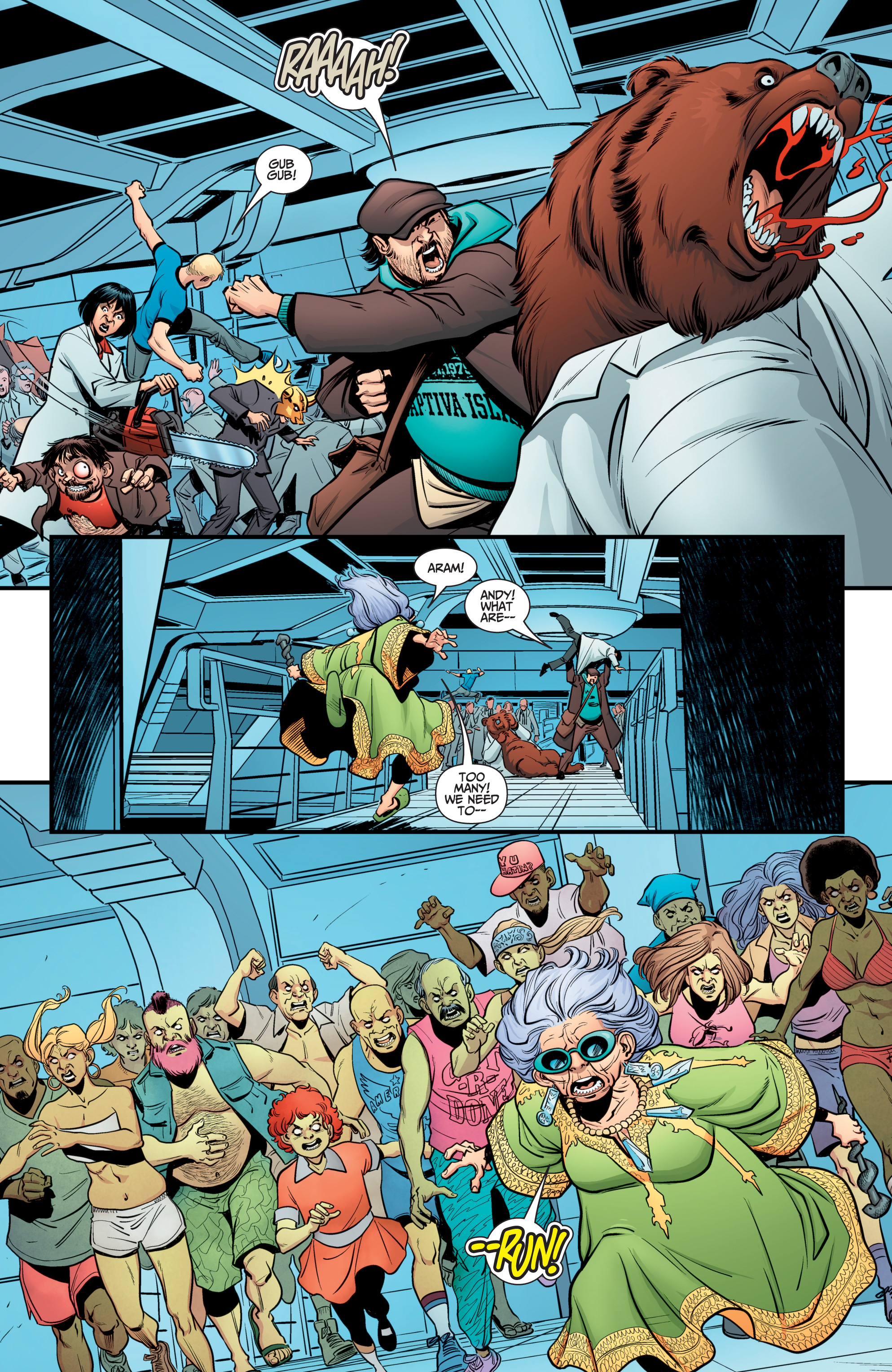 Read online A&A: The Adventures of Archer & Armstrong comic -  Issue #12 - 14