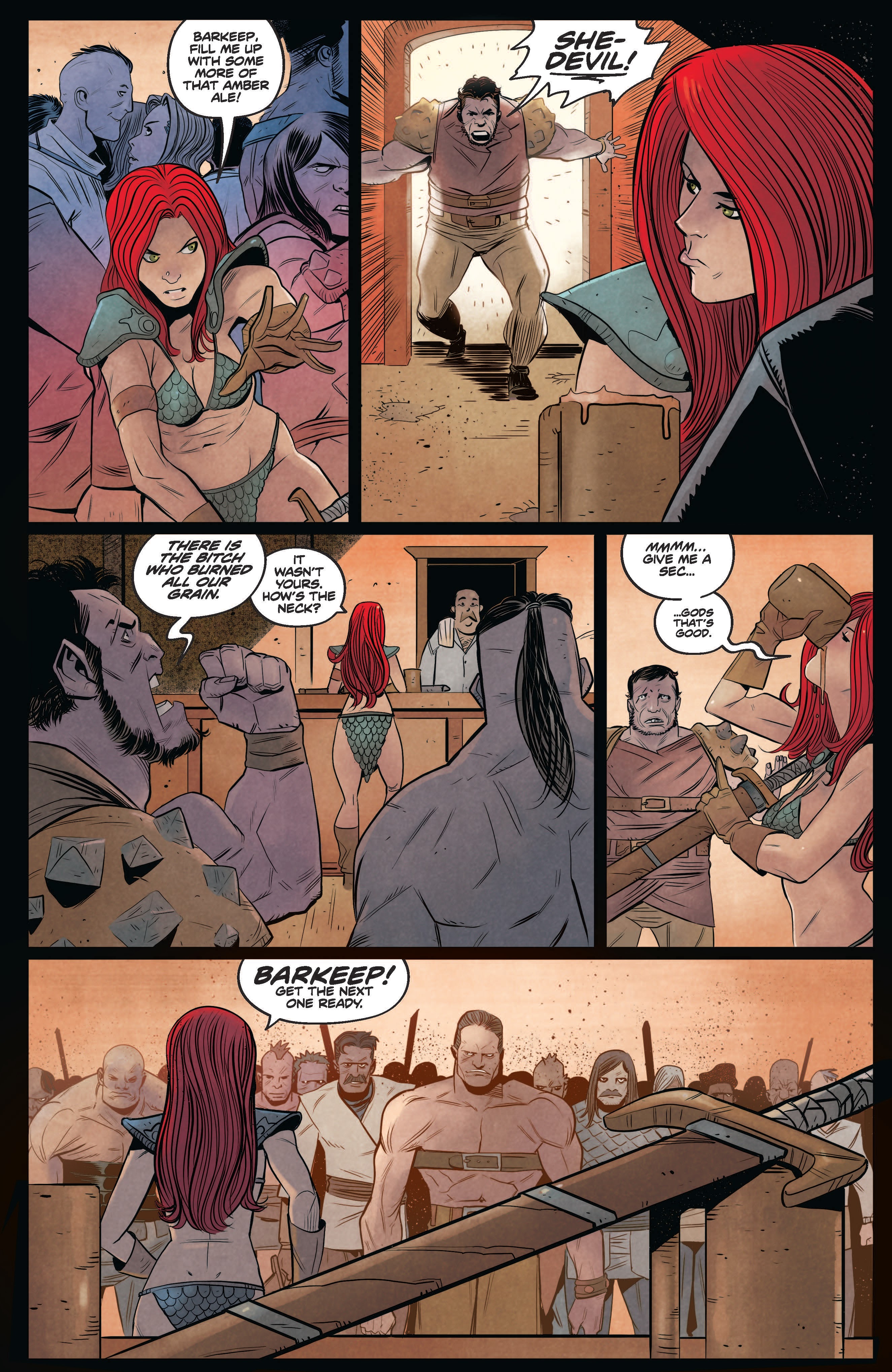 Read online Red Sonja (2019) comic -  Issue #25 - 6