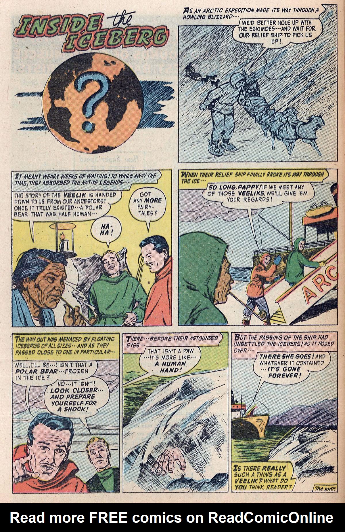 Read online Adventures Into The Unknown comic -  Issue #128 - 12