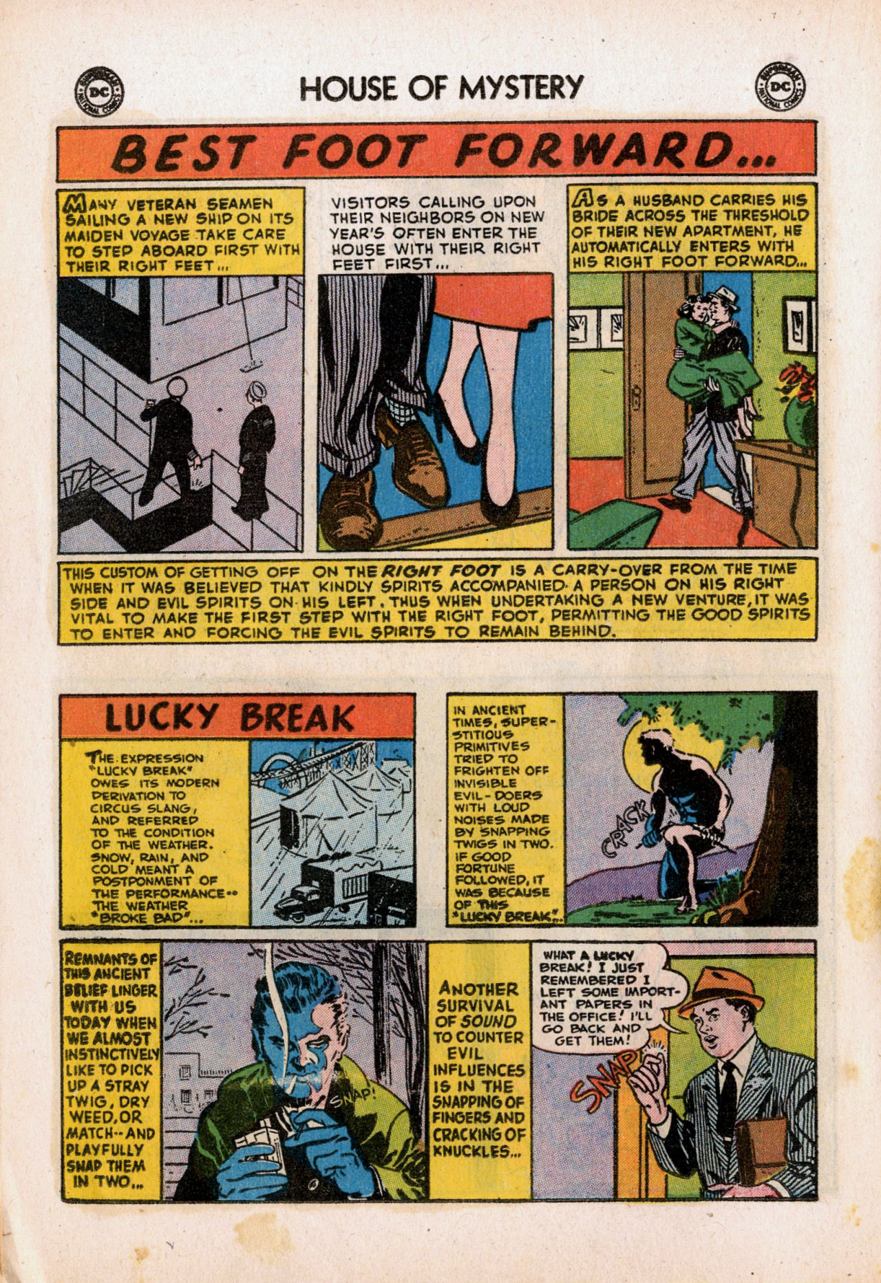 Read online House of Mystery (1951) comic -  Issue #52 - 18