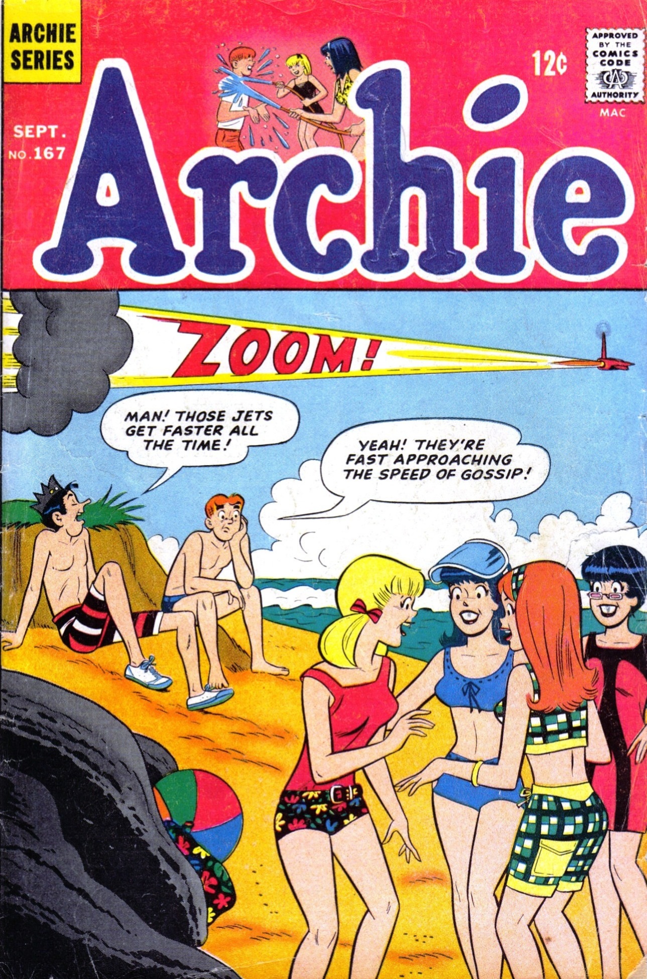 Read online Archie (1960) comic -  Issue #167 - 1