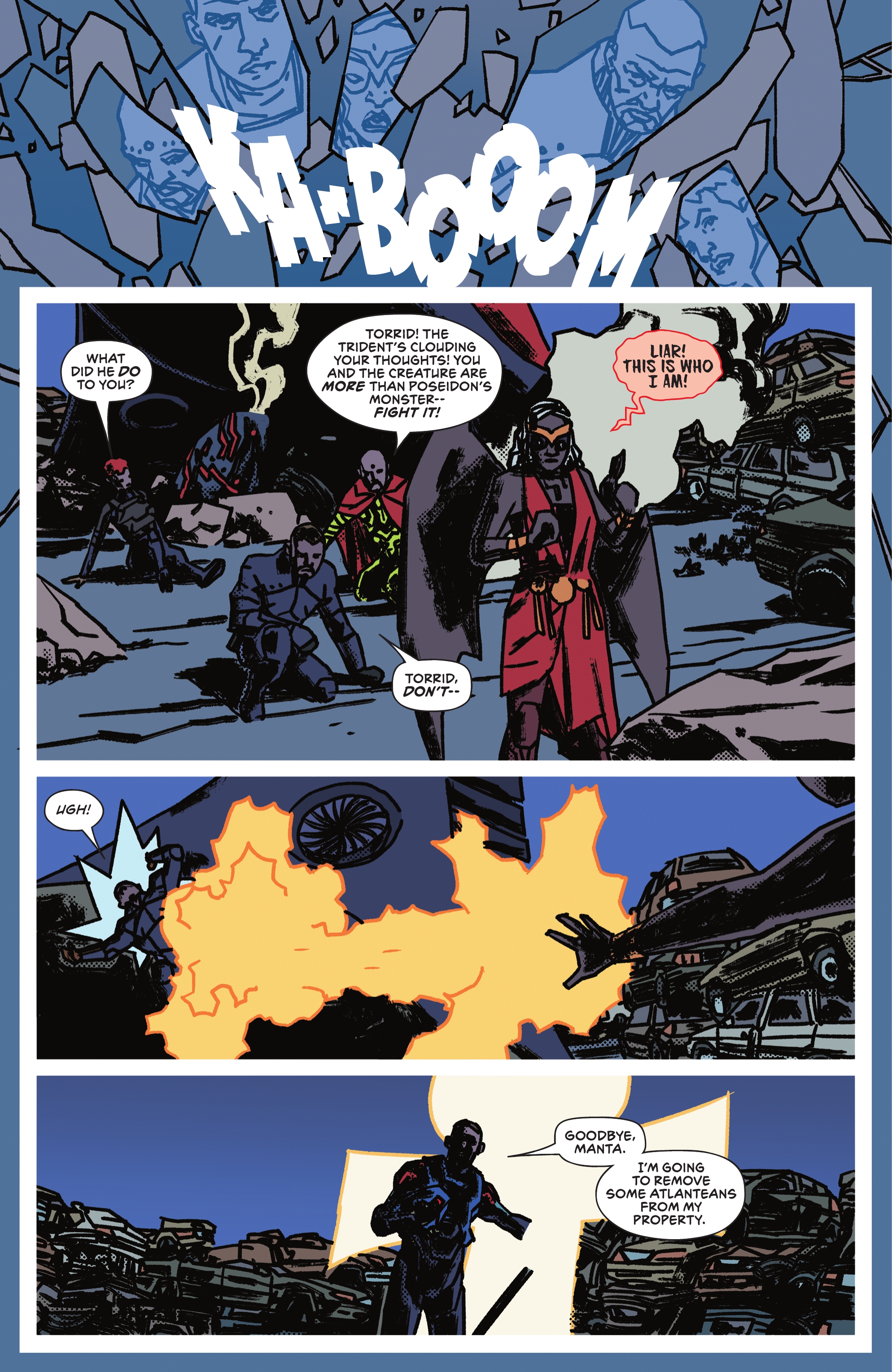 Read online Black Manta comic -  Issue #6 - 13