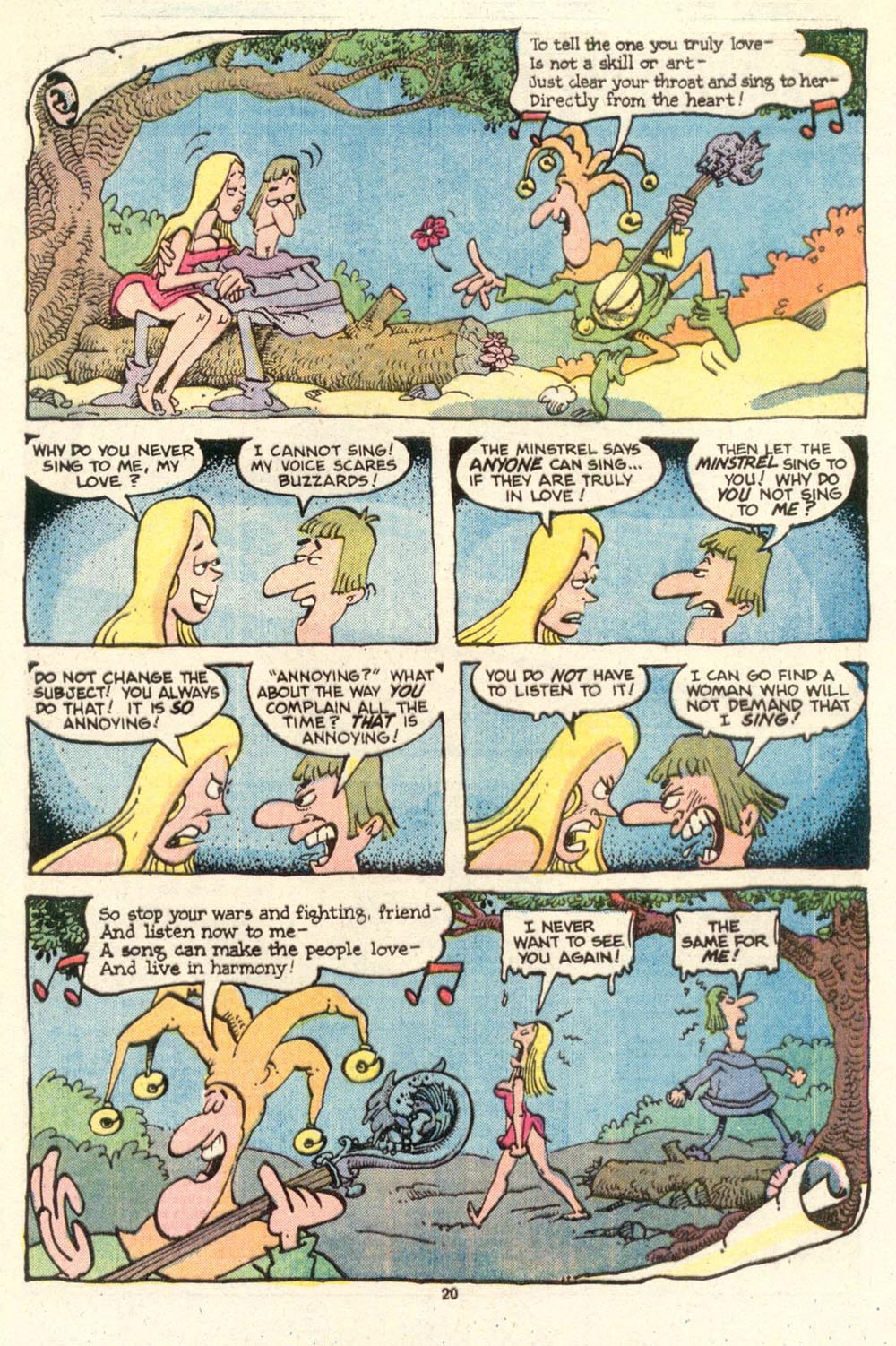 Read online Sergio Aragonés Groo the Wanderer comic -  Issue #15 - 20