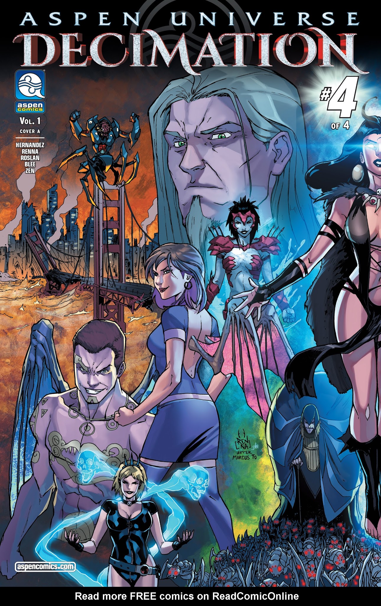 Read online Aspen Universe: Decimation comic -  Issue #4 - 1