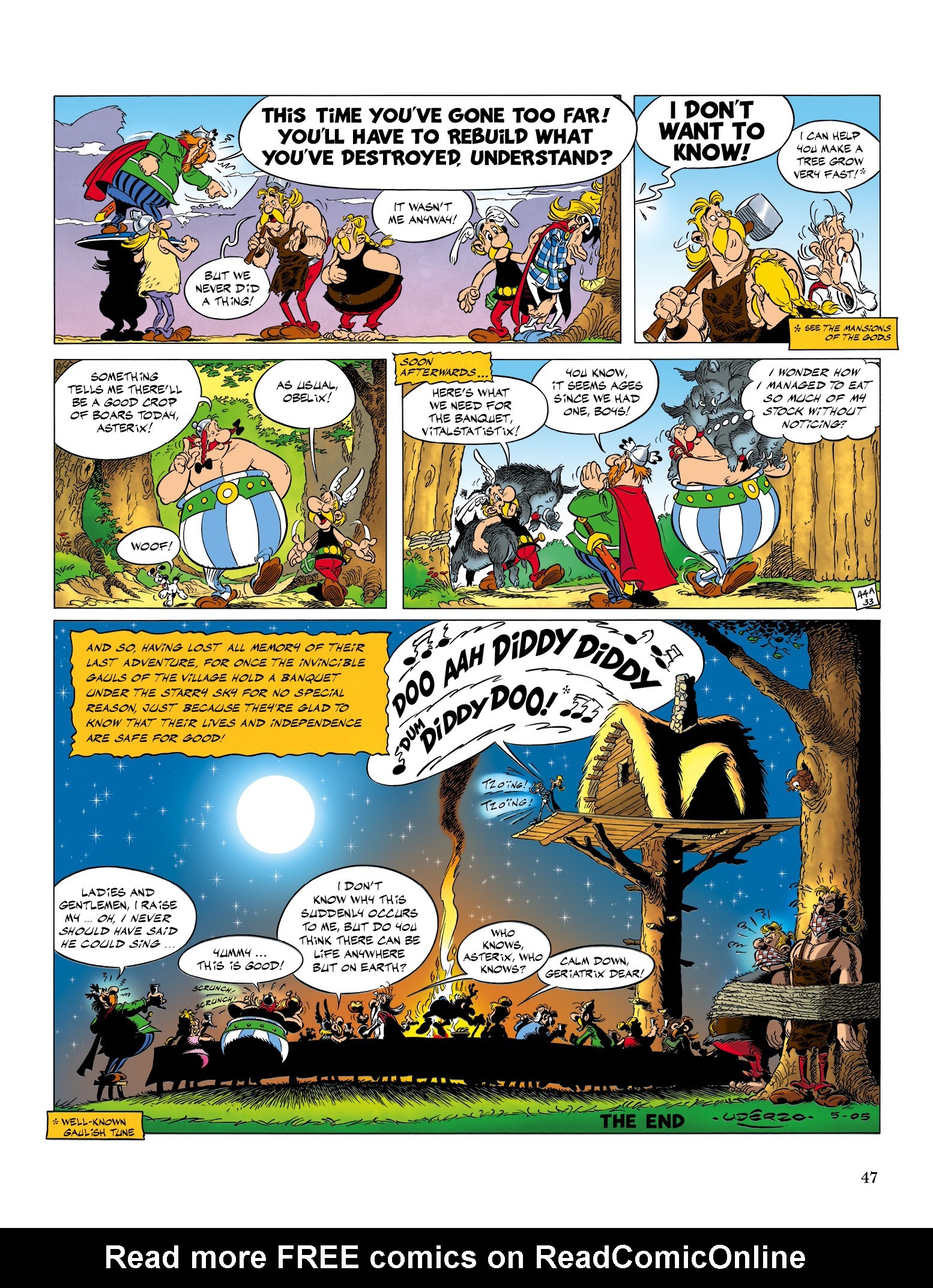 Read online Asterix comic -  Issue #33 - 48
