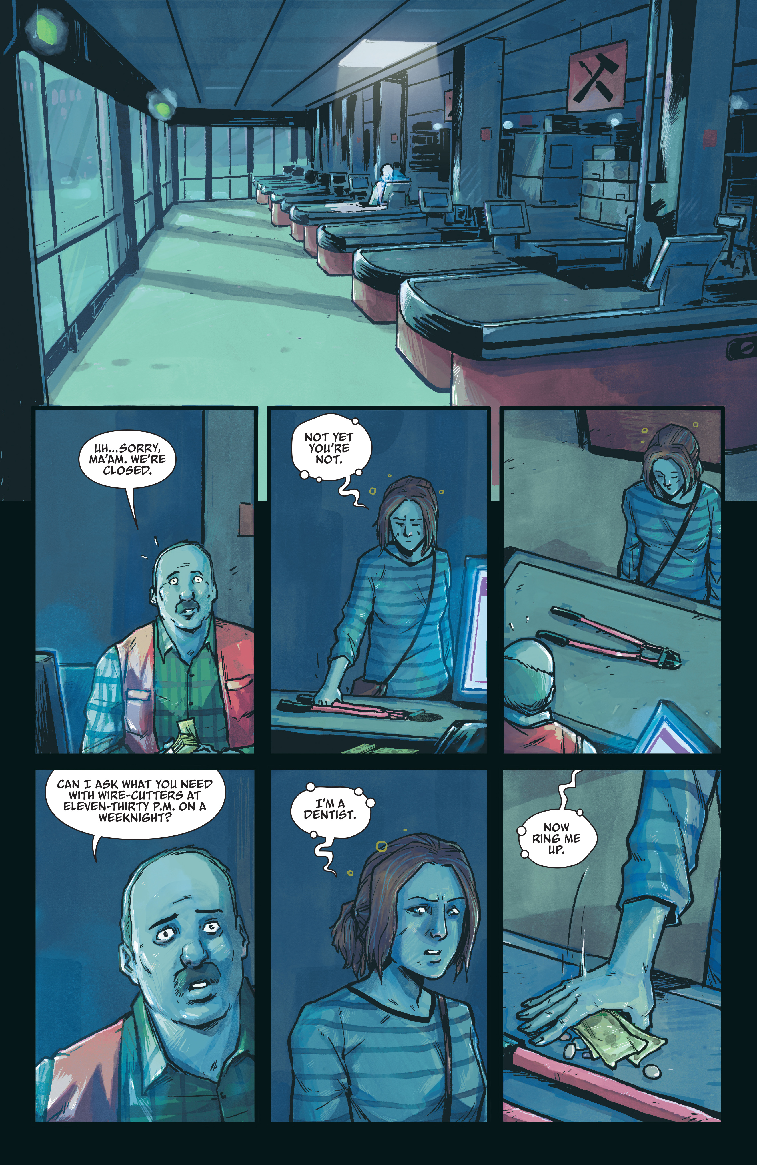 Read online The Woods comic -  Issue # _Yearbook Edition 3 (Part 1) - 46