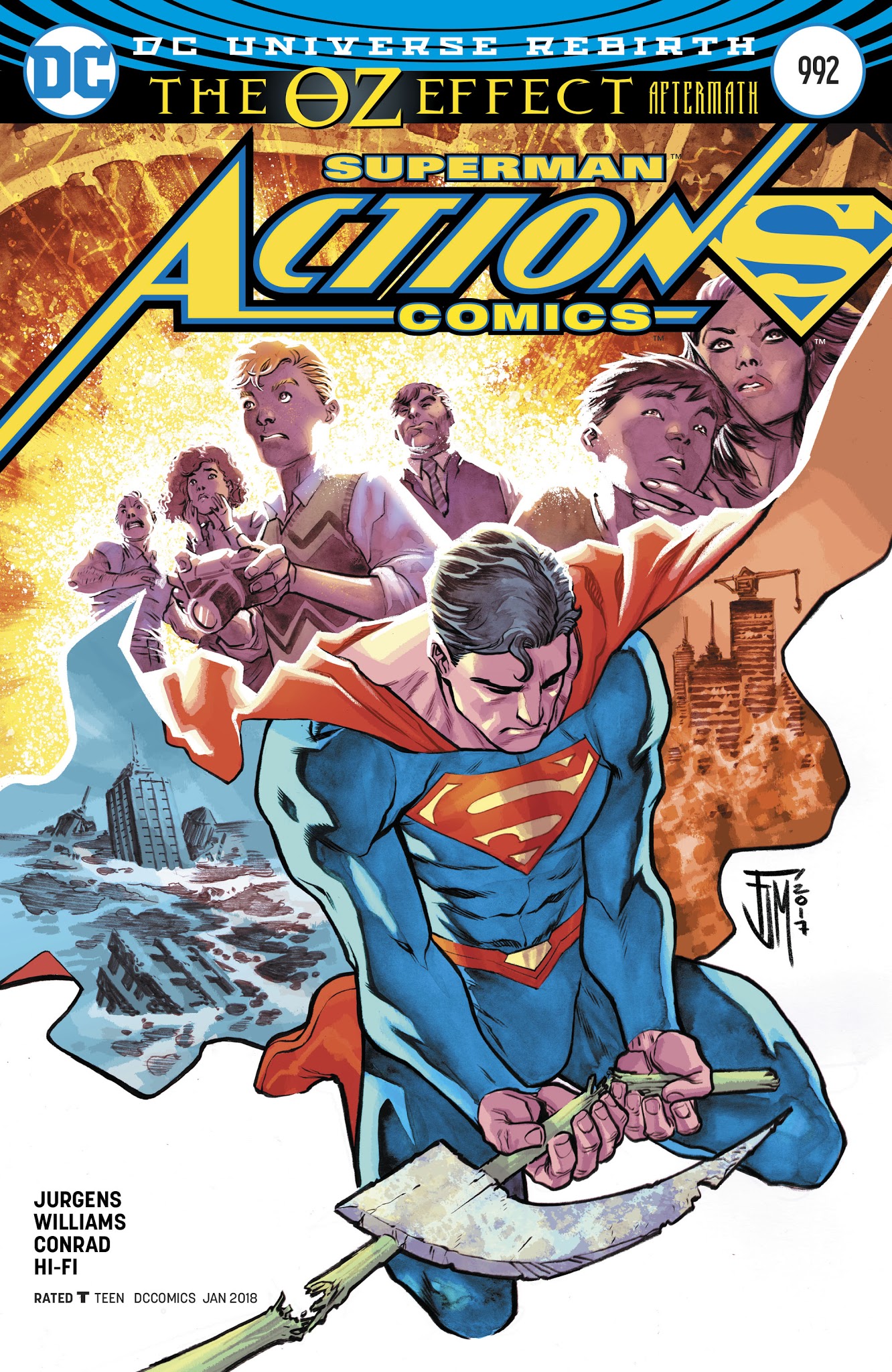 Read online Action Comics (2016) comic -  Issue #992 - 1