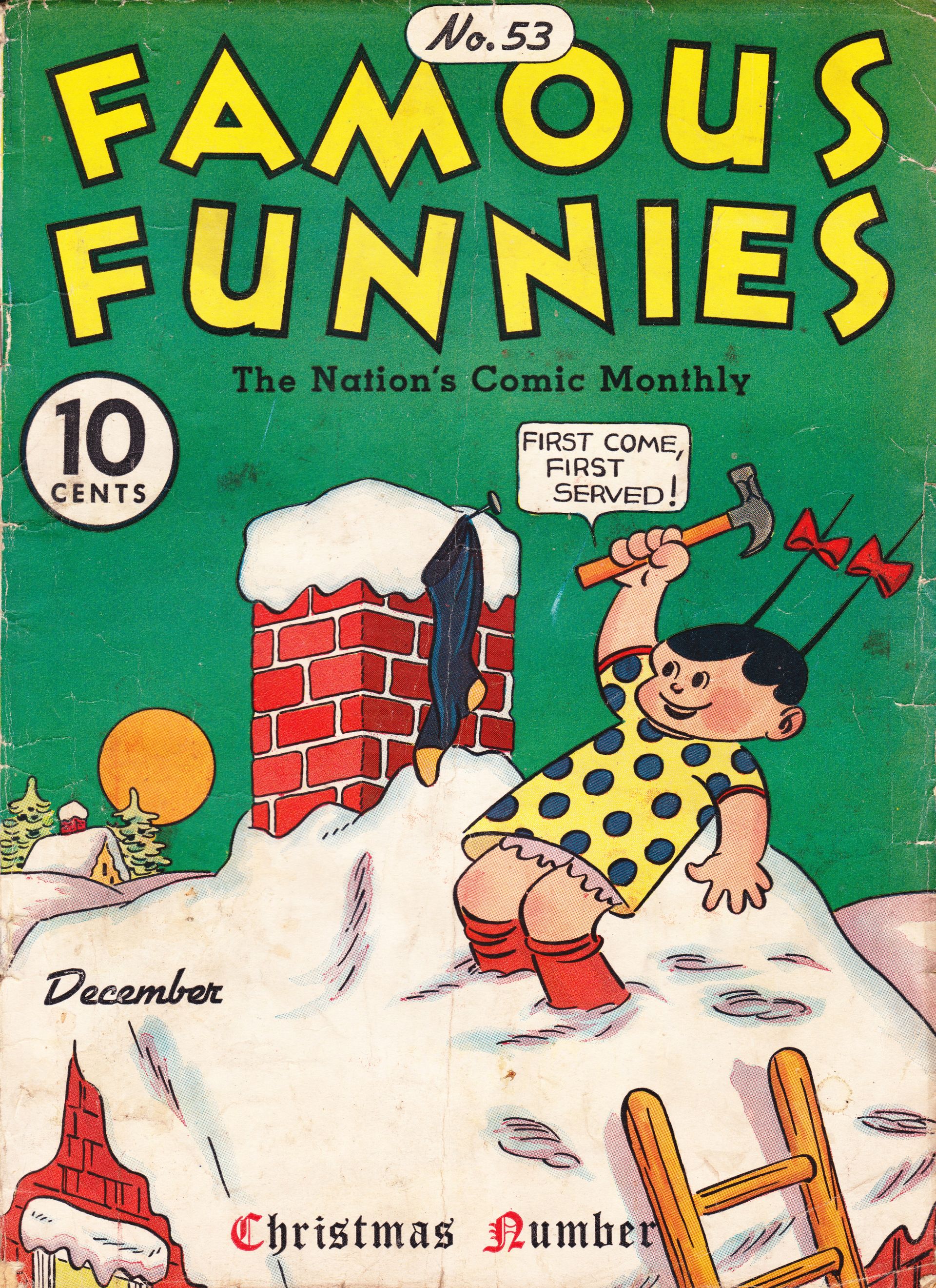 Read online Famous Funnies comic -  Issue #53 - 1