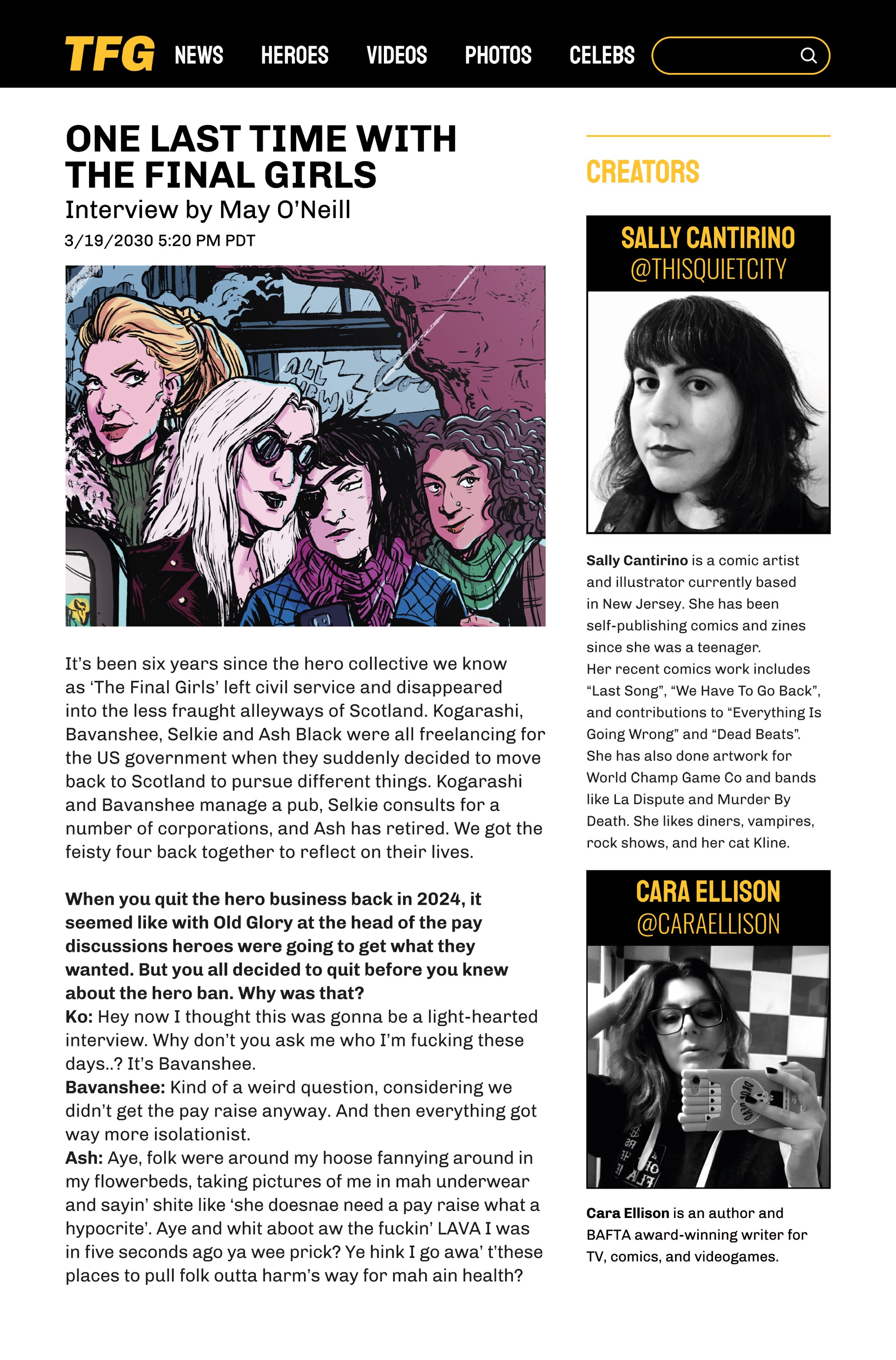 Read online The Final Girls comic -  Issue #1 - 26