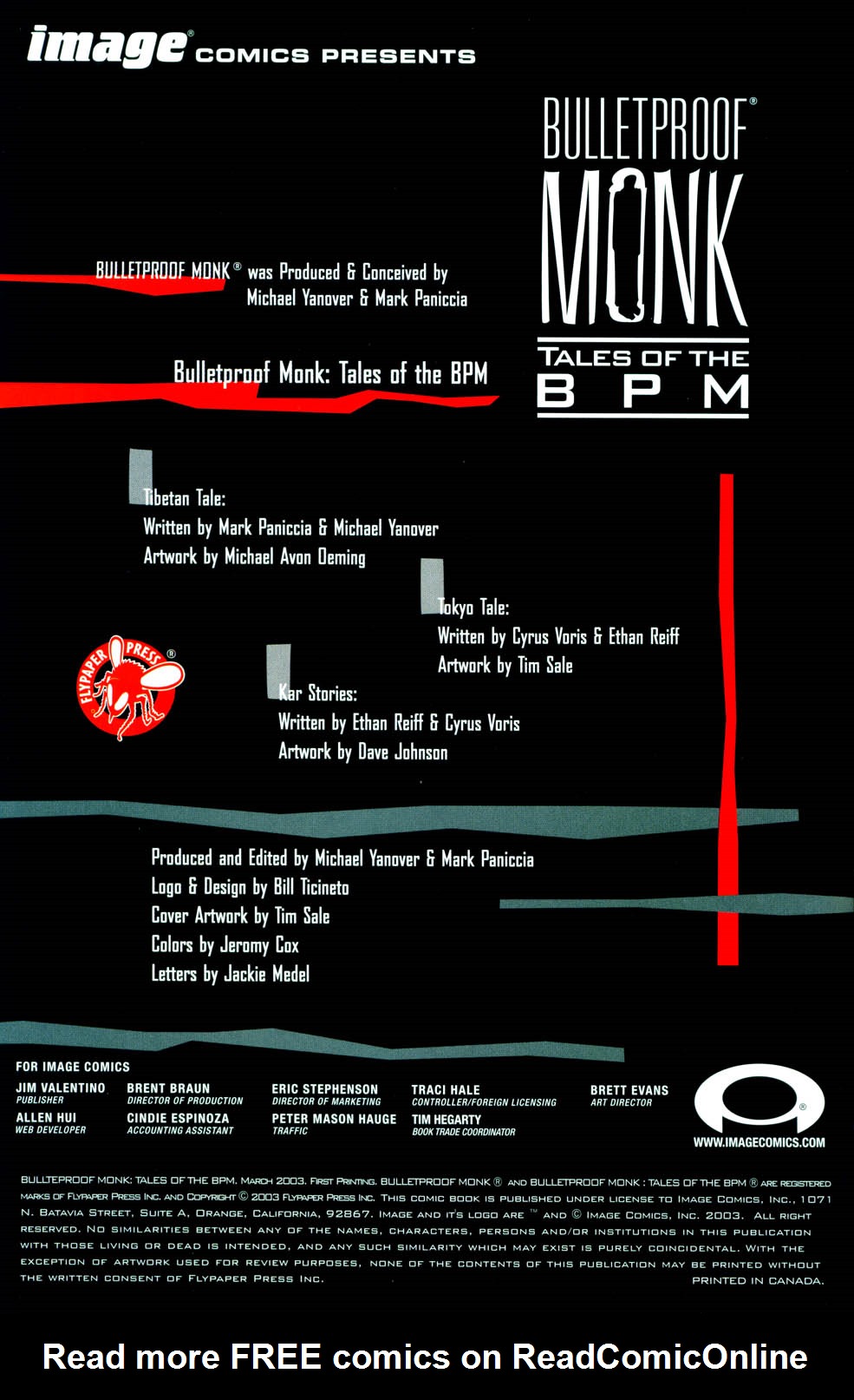 Read online Bulletproof Monk: Tales of the B.P.M. comic -  Issue # Full - 20