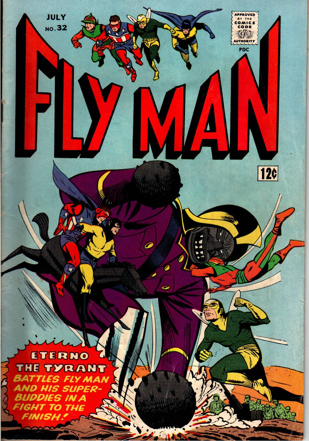 Read online Fly Man comic -  Issue #32 - 1