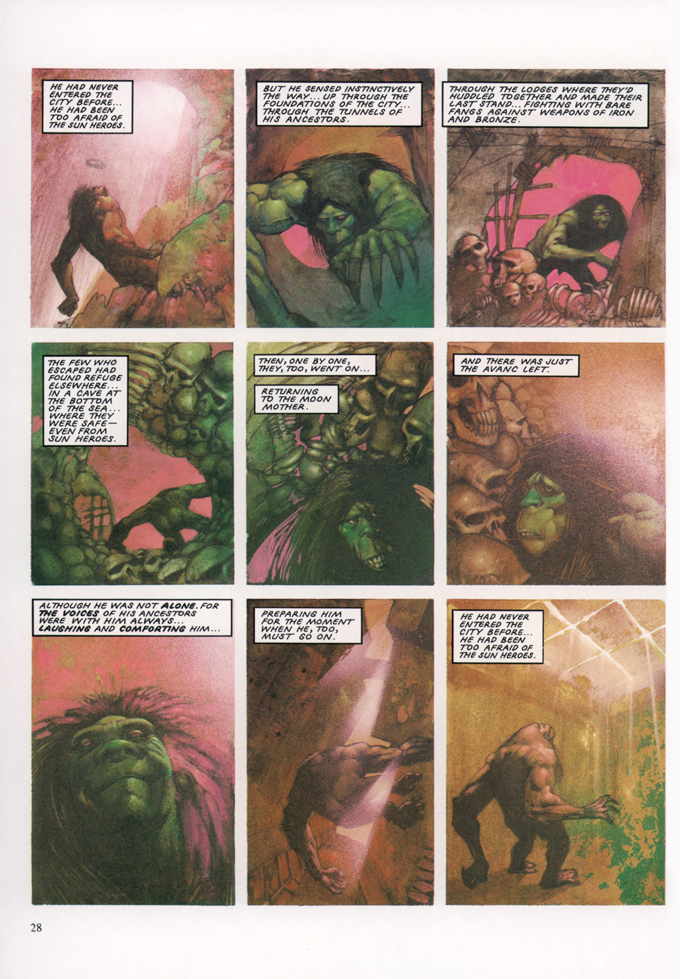Read online Slaine: The Horned God (1993) comic -  Issue #3 - 29