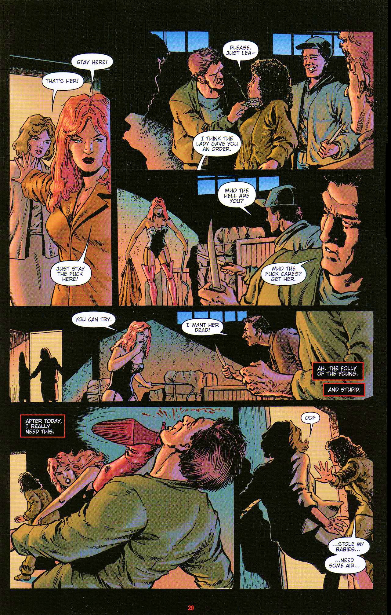Read online Dominatrix comic -  Issue #5 - 22