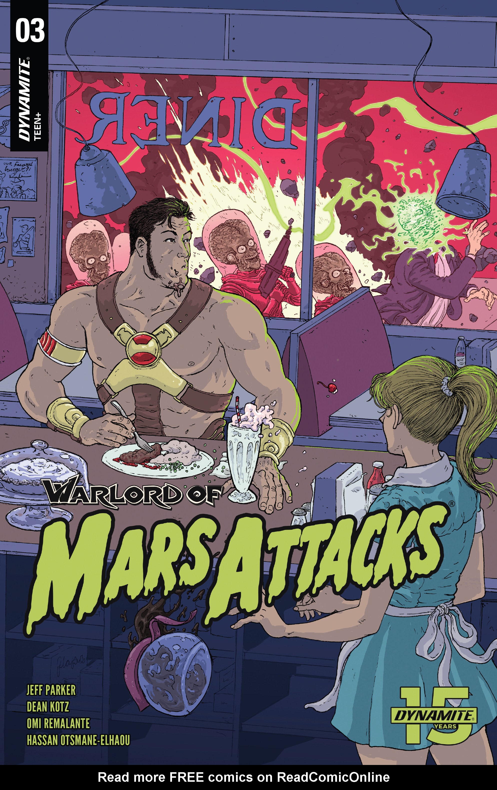 Read online Warlord of Mars Attacks comic -  Issue #3 - 3