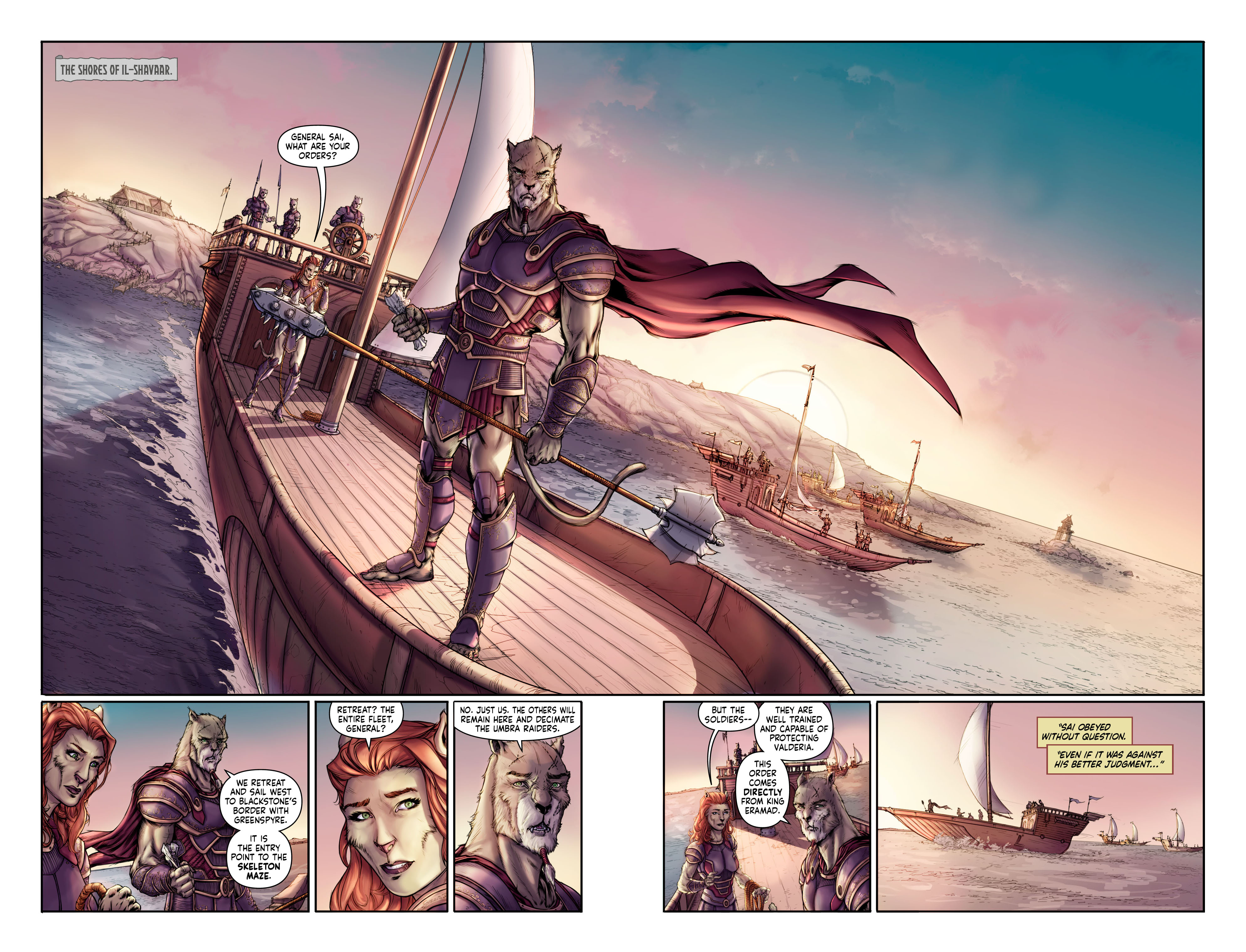 Read online Battlecats: Tales of Valderia comic -  Issue #1 - 7