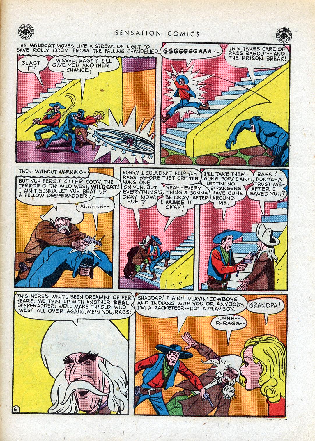 Read online Sensation (Mystery) Comics comic -  Issue #41 - 47