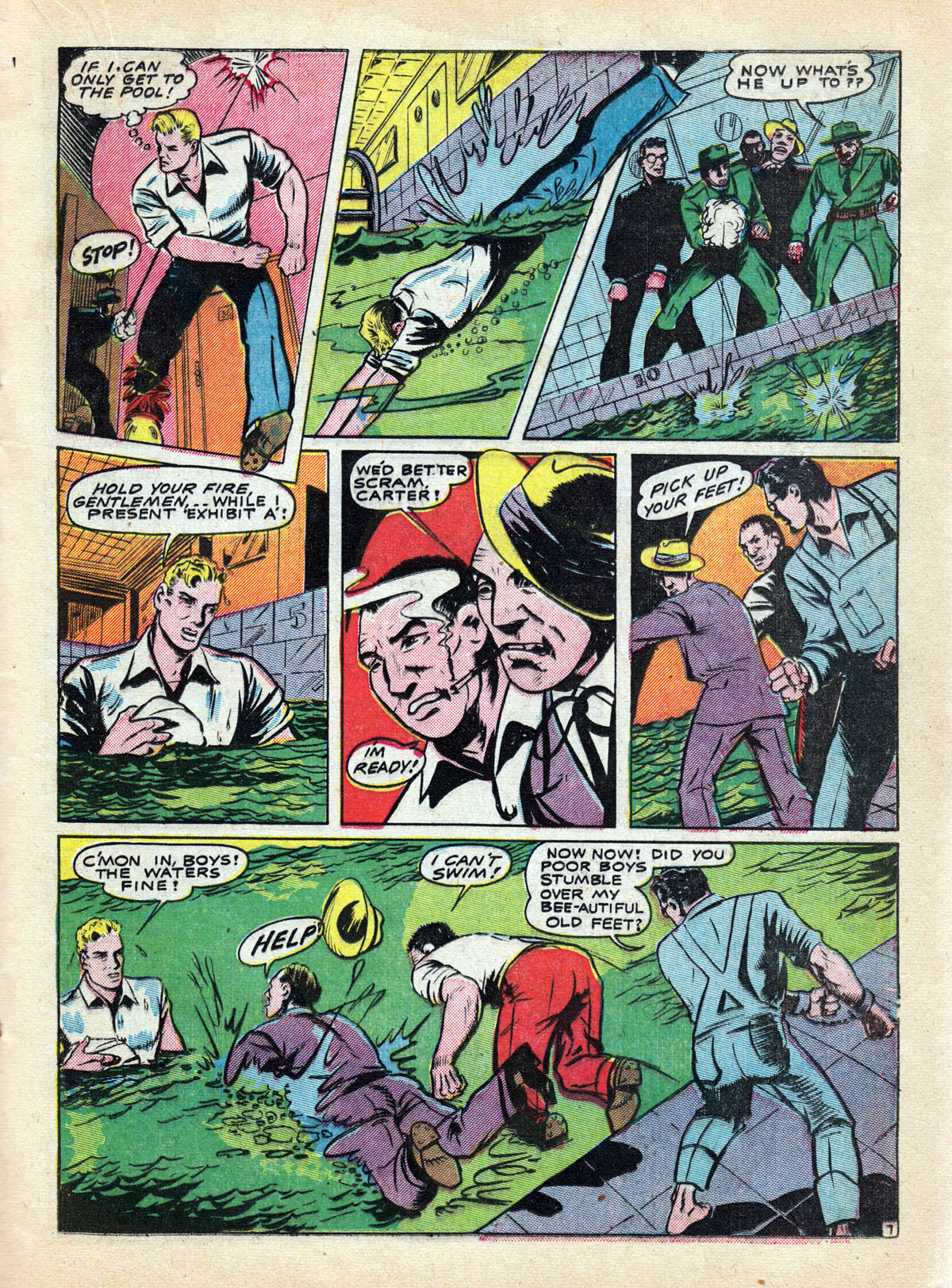 Read online Champ Comics comic -  Issue #23 - 25