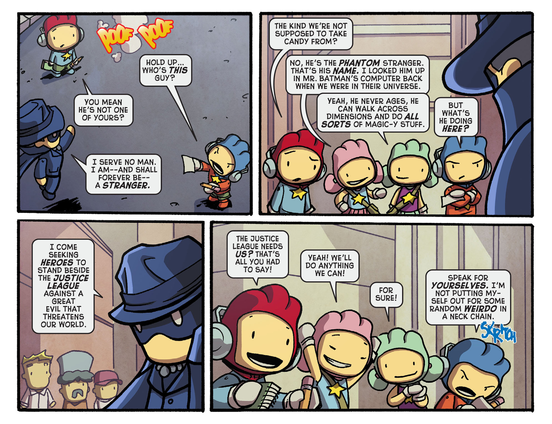 Read online Scribblenauts Unmasked: A Crisis of Imagination comic -  Issue #1 - 19
