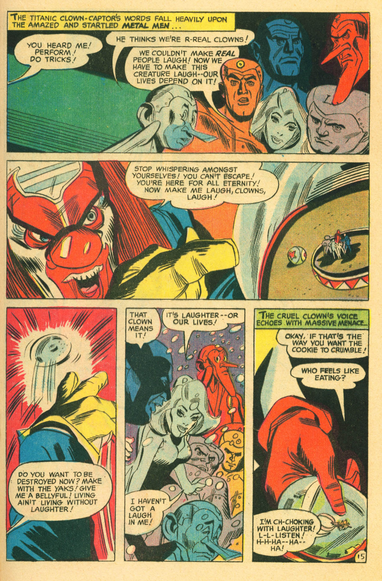 Read online Metal Men (1963) comic -  Issue #36 - 21