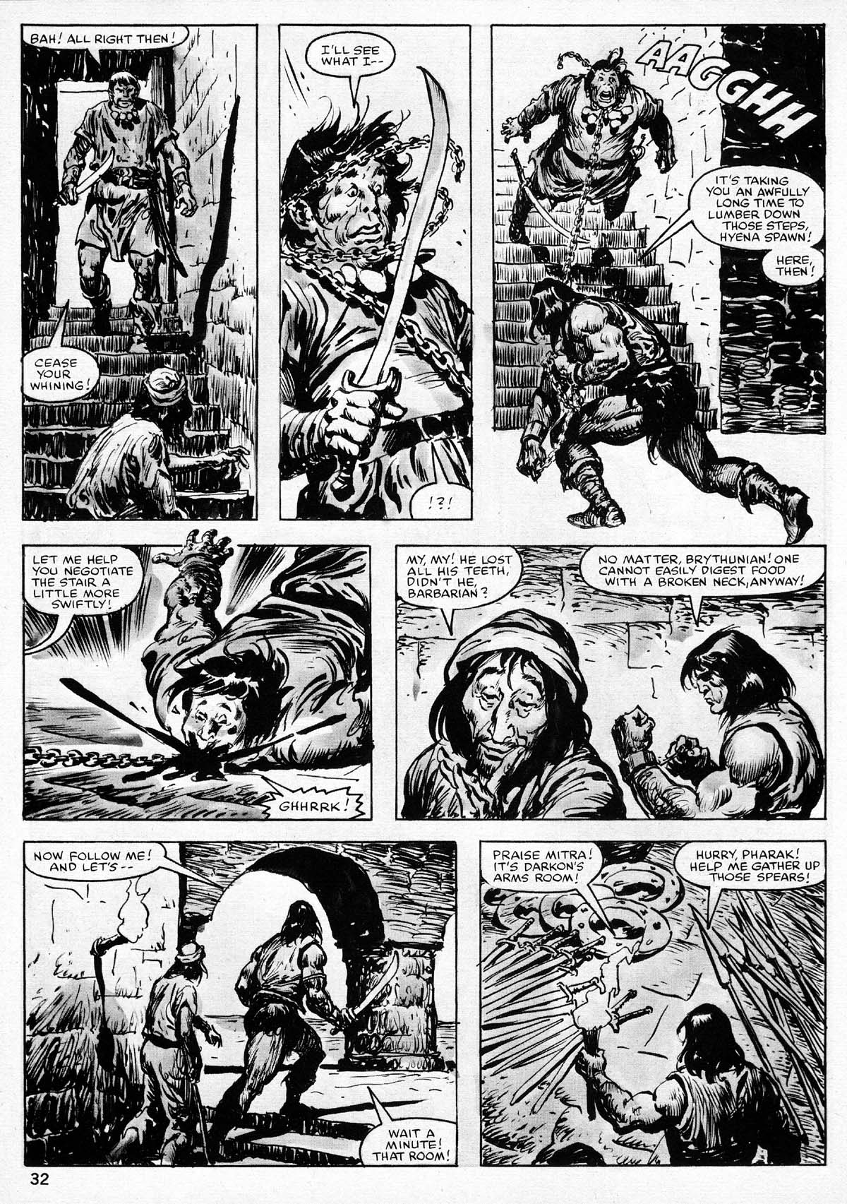 Read online The Savage Sword Of Conan comic -  Issue #77 - 32
