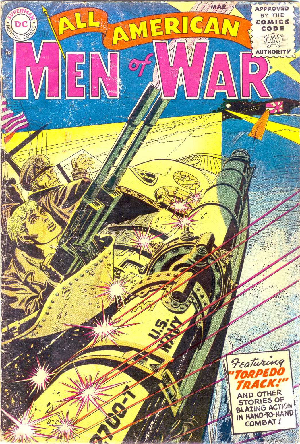 Read online All-American Men of War comic -  Issue #19 - 1