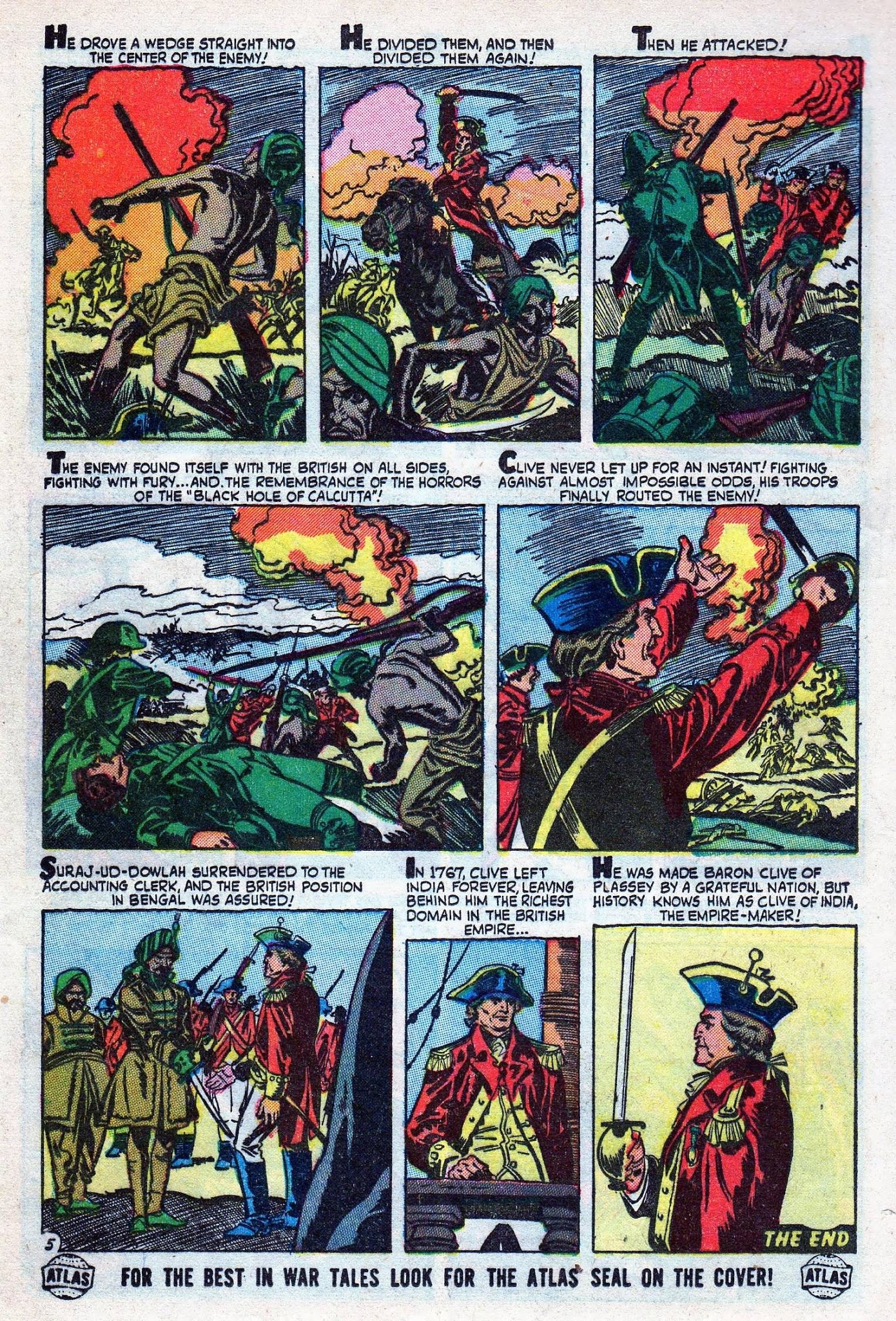 Read online War Comics comic -  Issue #25 - 24