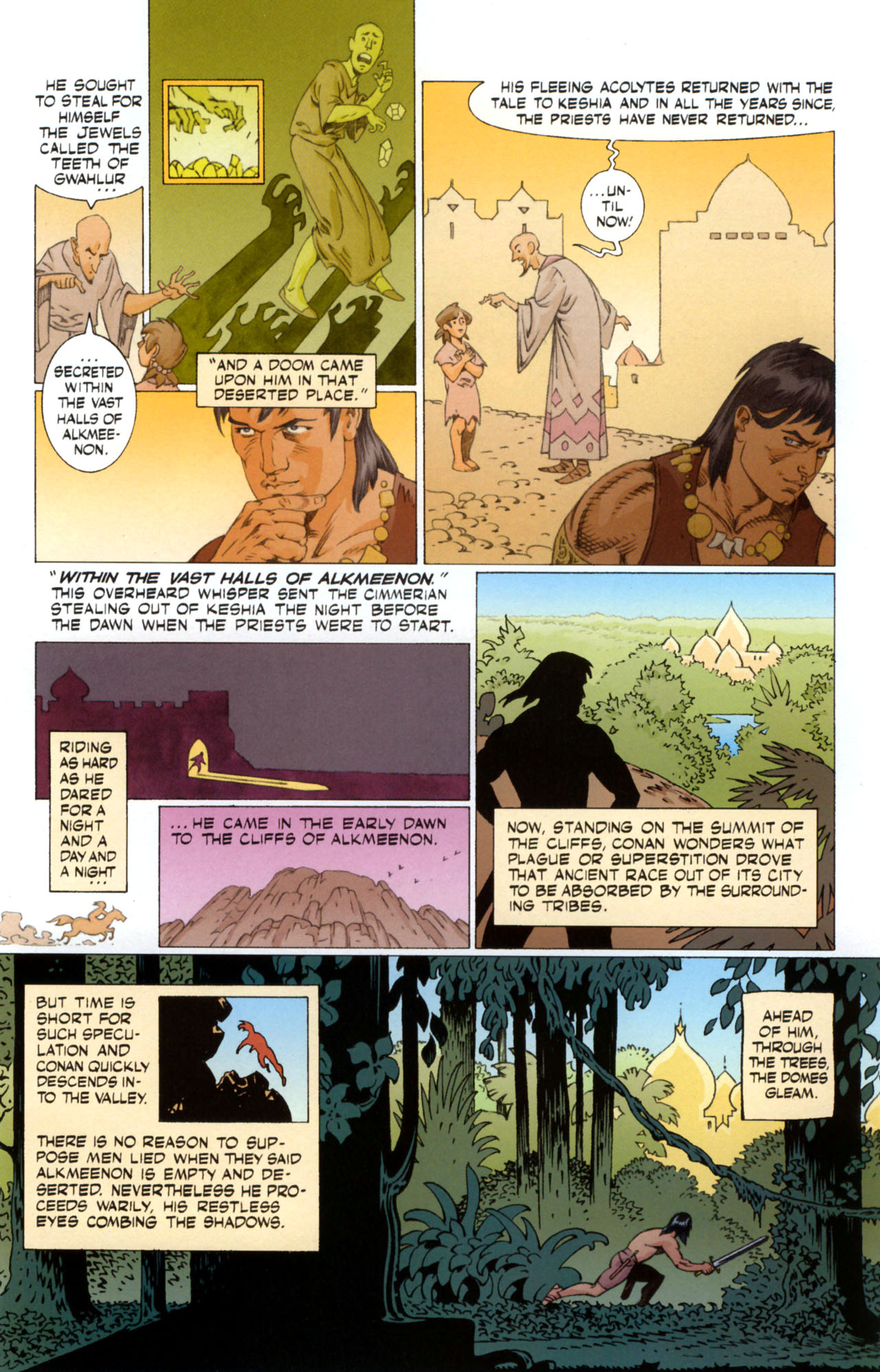 Read online Conan and the Jewels of Gwahlur comic -  Issue #1 - 11