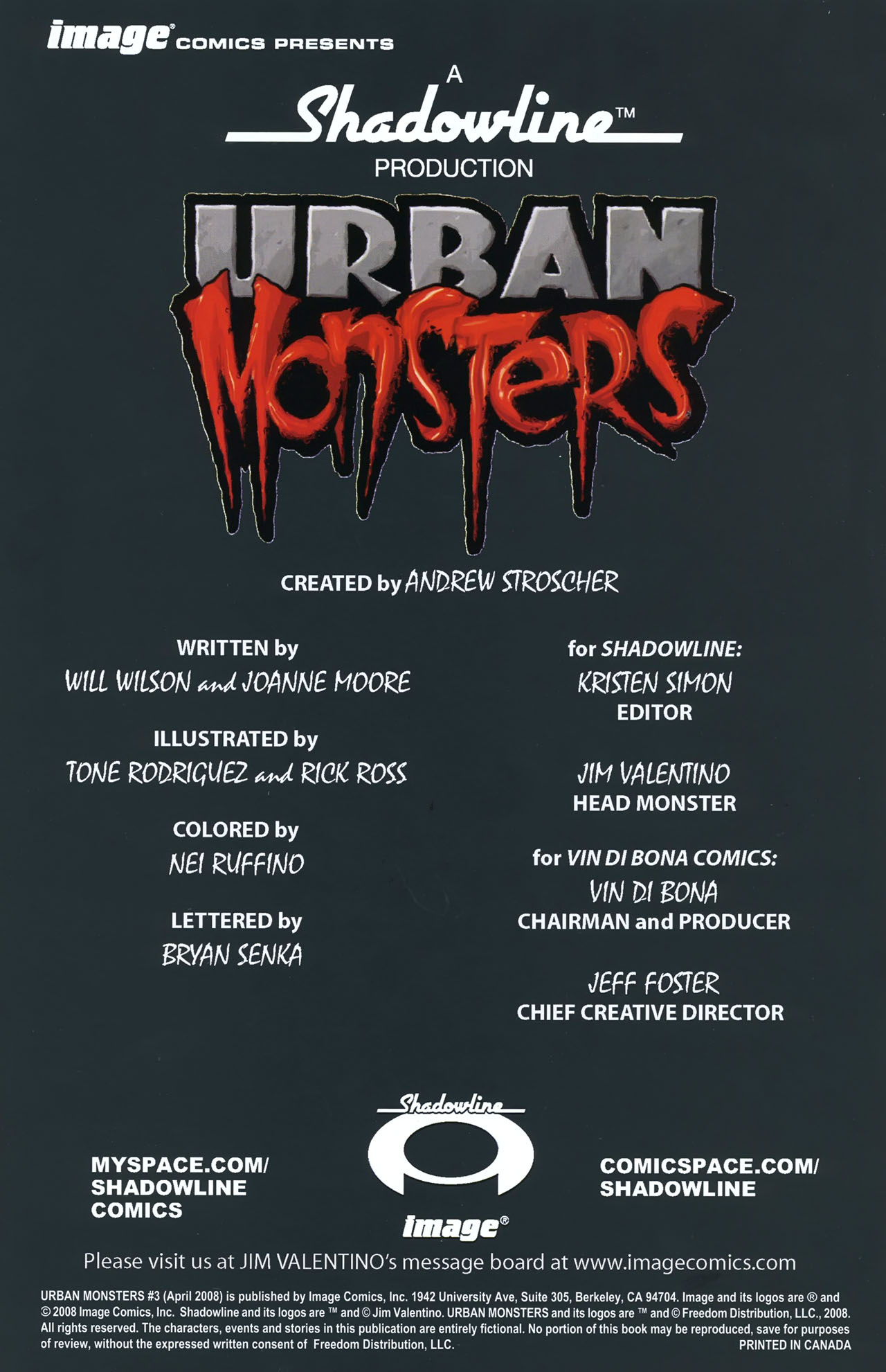 Read online Urban Monsters comic -  Issue #3 - 2