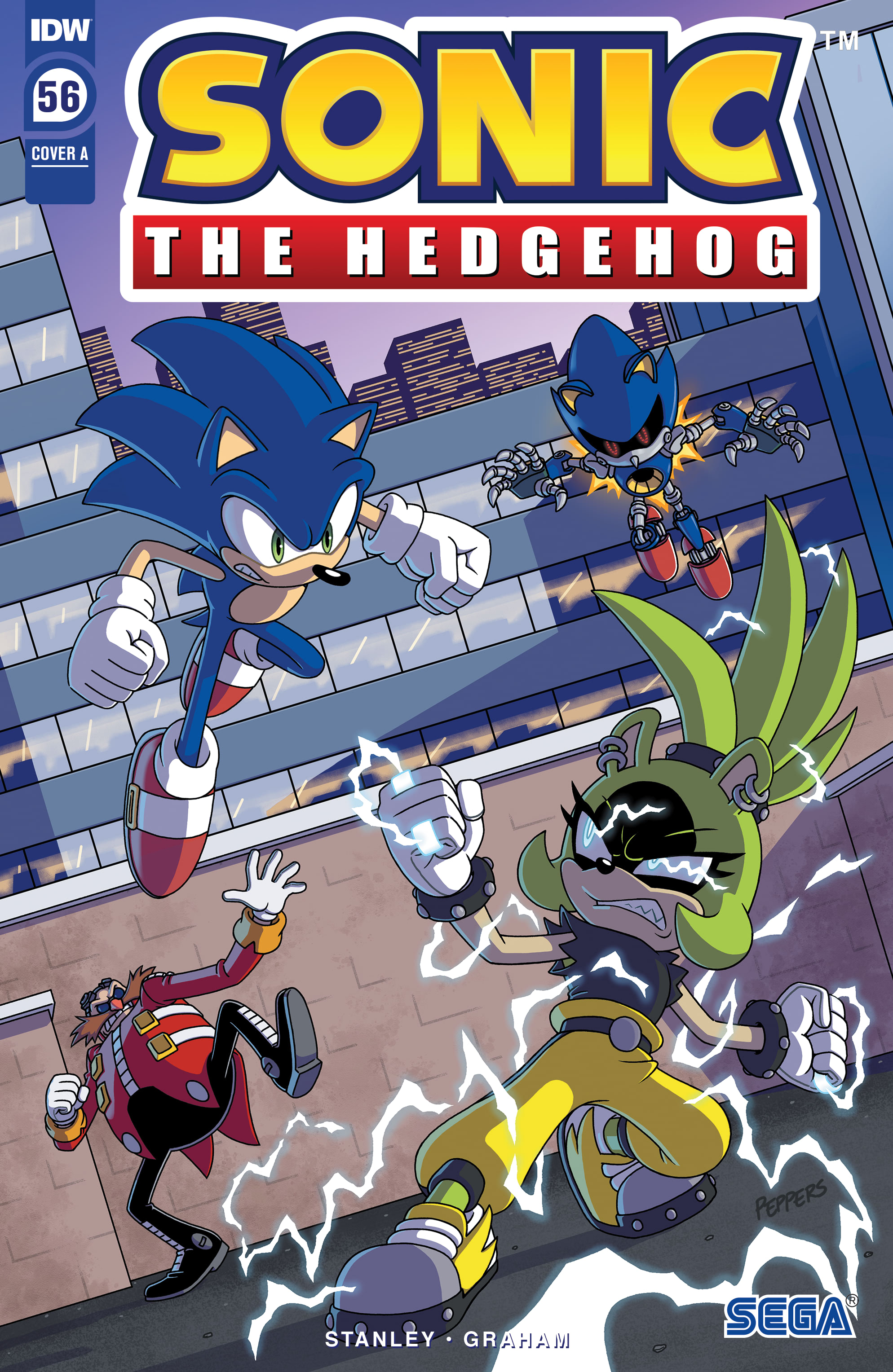Read online Sonic the Hedgehog (2018) comic -  Issue #56 - 1
