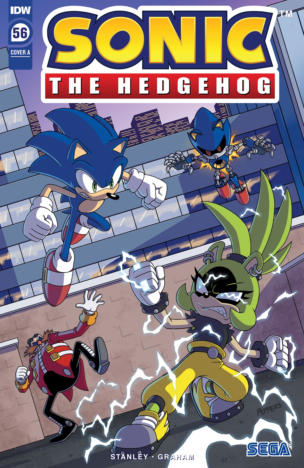 Sonic the Hedgehog (2018) issue 56 - Page 1