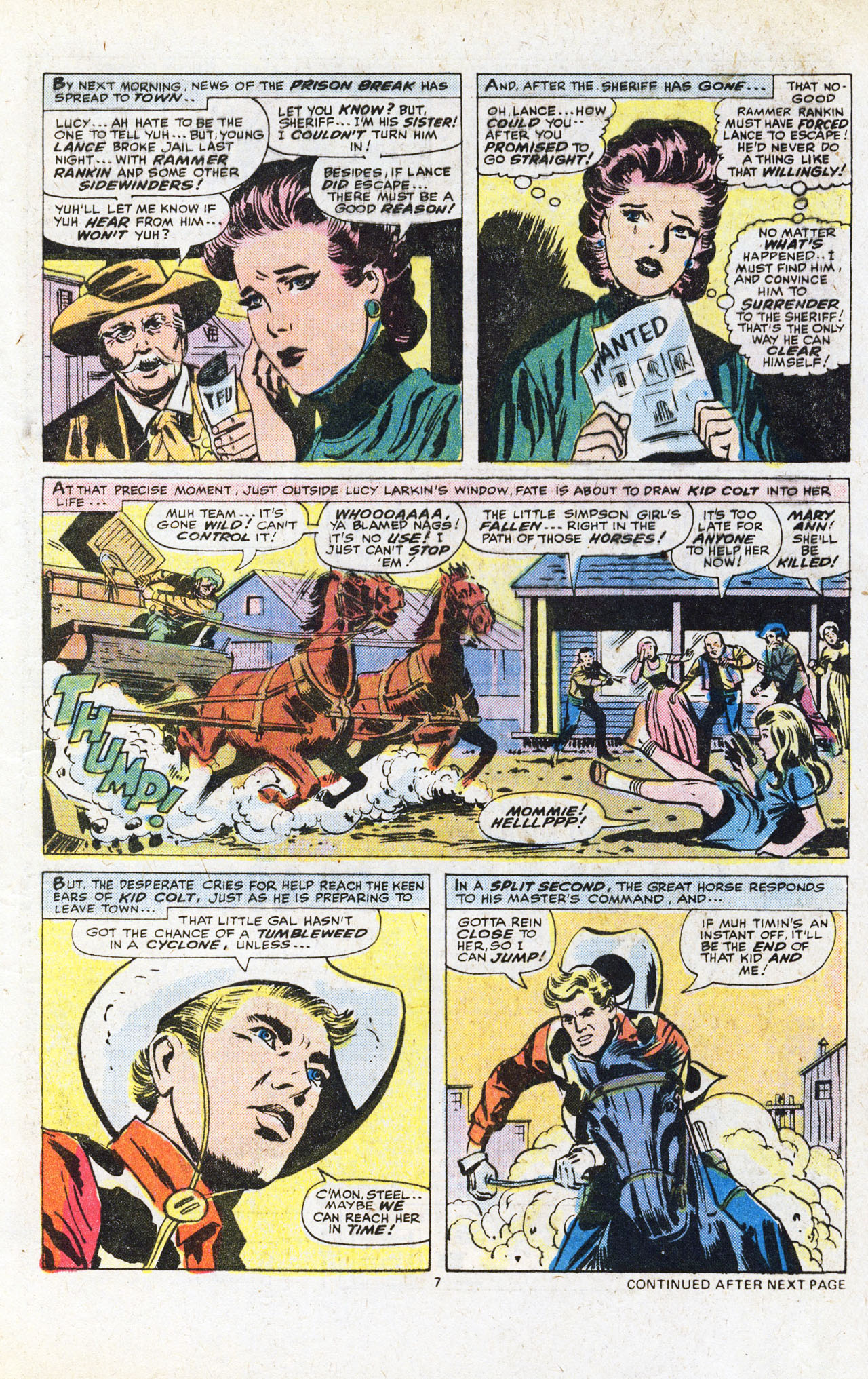 Read online Kid Colt Outlaw comic -  Issue #226 - 9