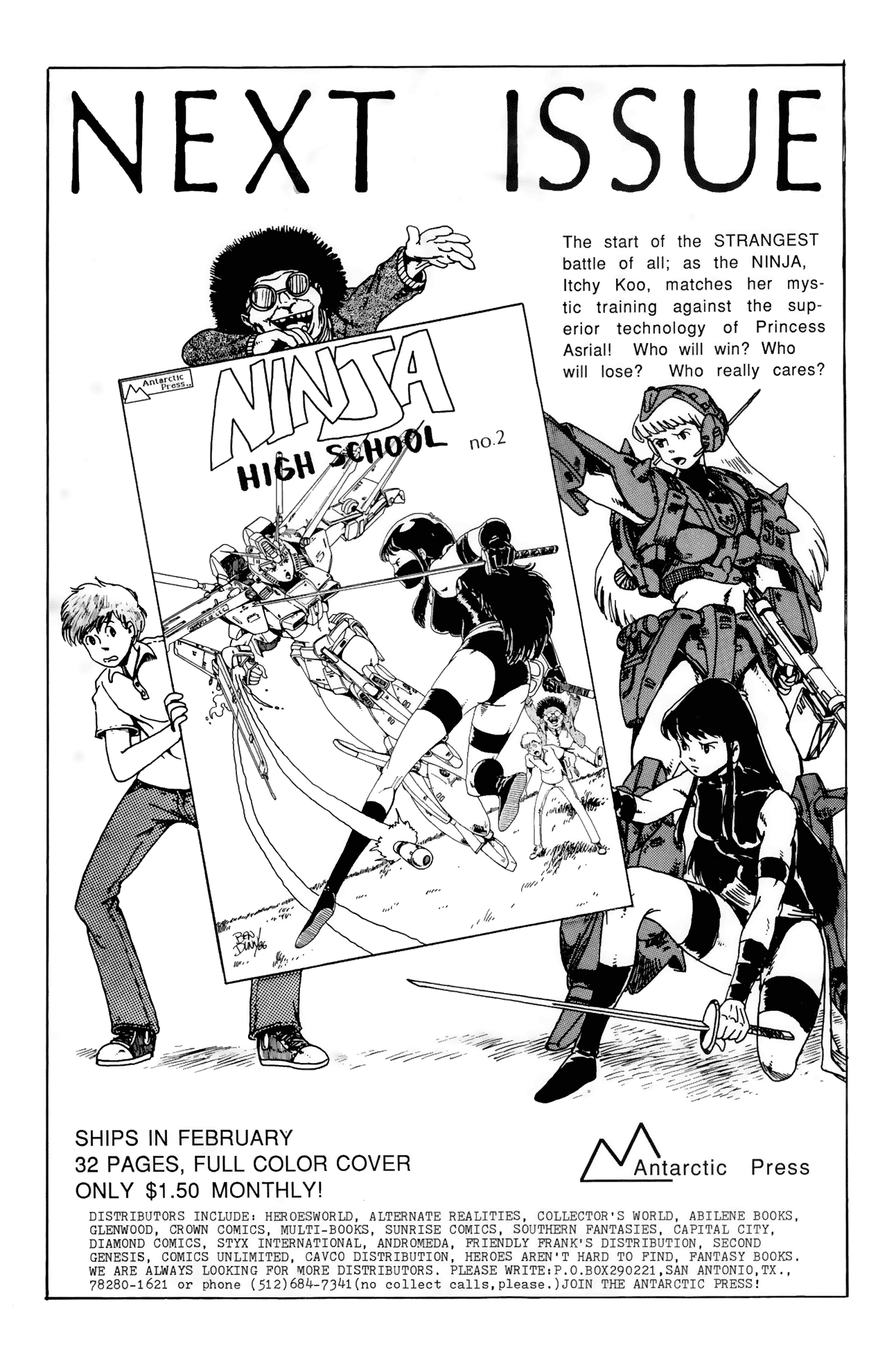 Read online Ninja High School (1986) comic -  Issue #1 - 33
