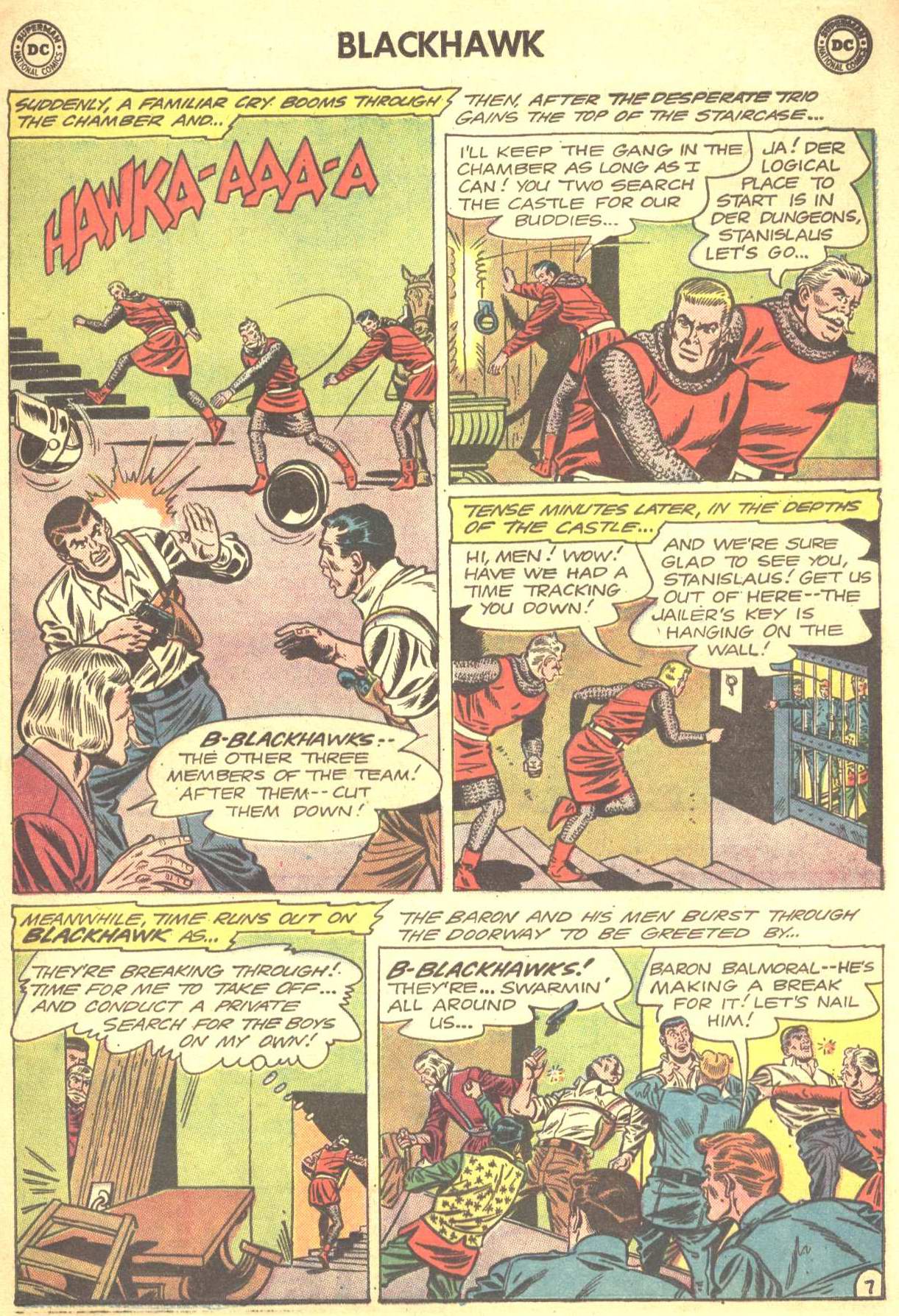 Read online Blackhawk (1957) comic -  Issue #190 - 8