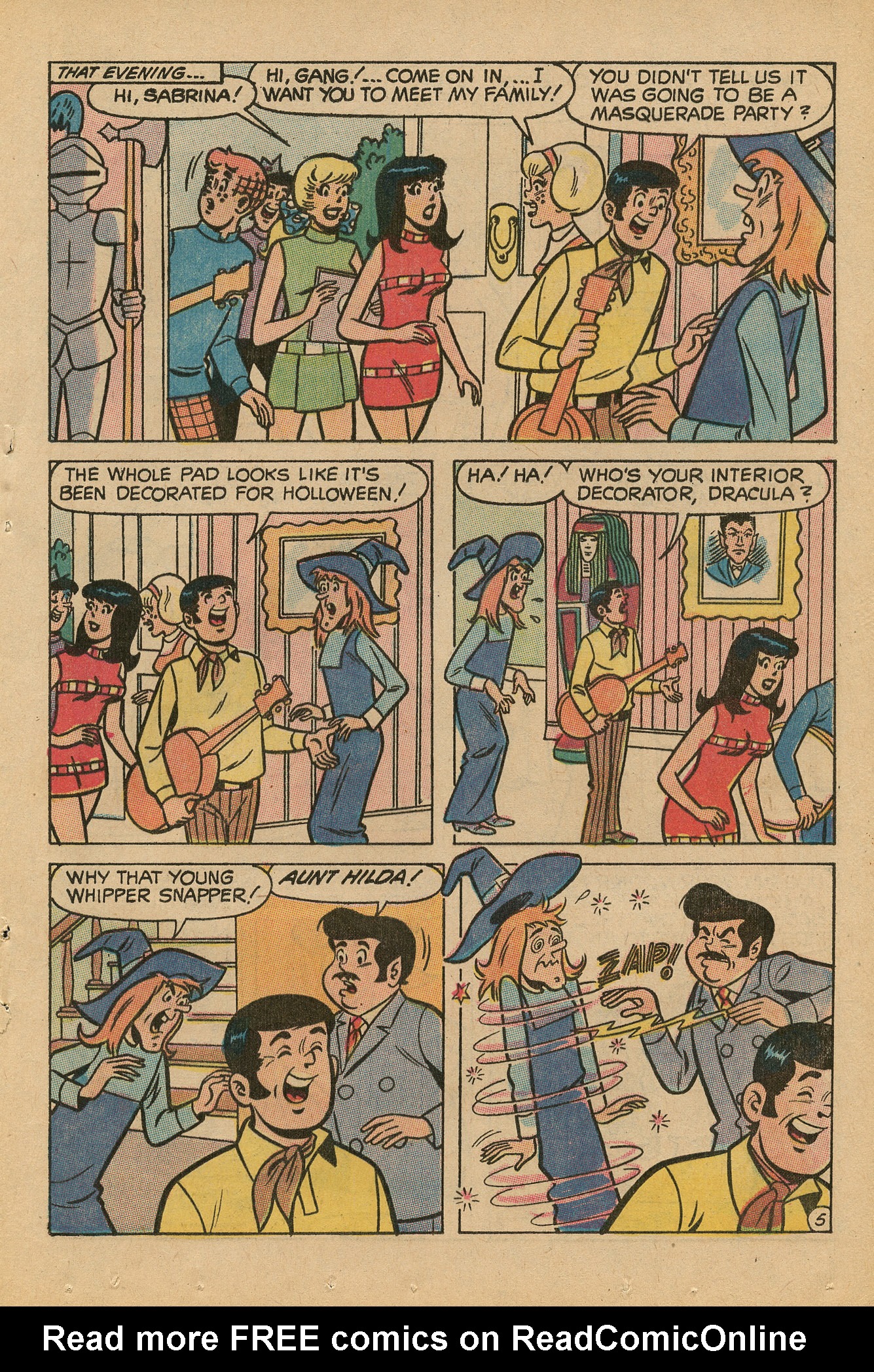 Read online Archie's TV Laugh-Out comic -  Issue #1 - 7