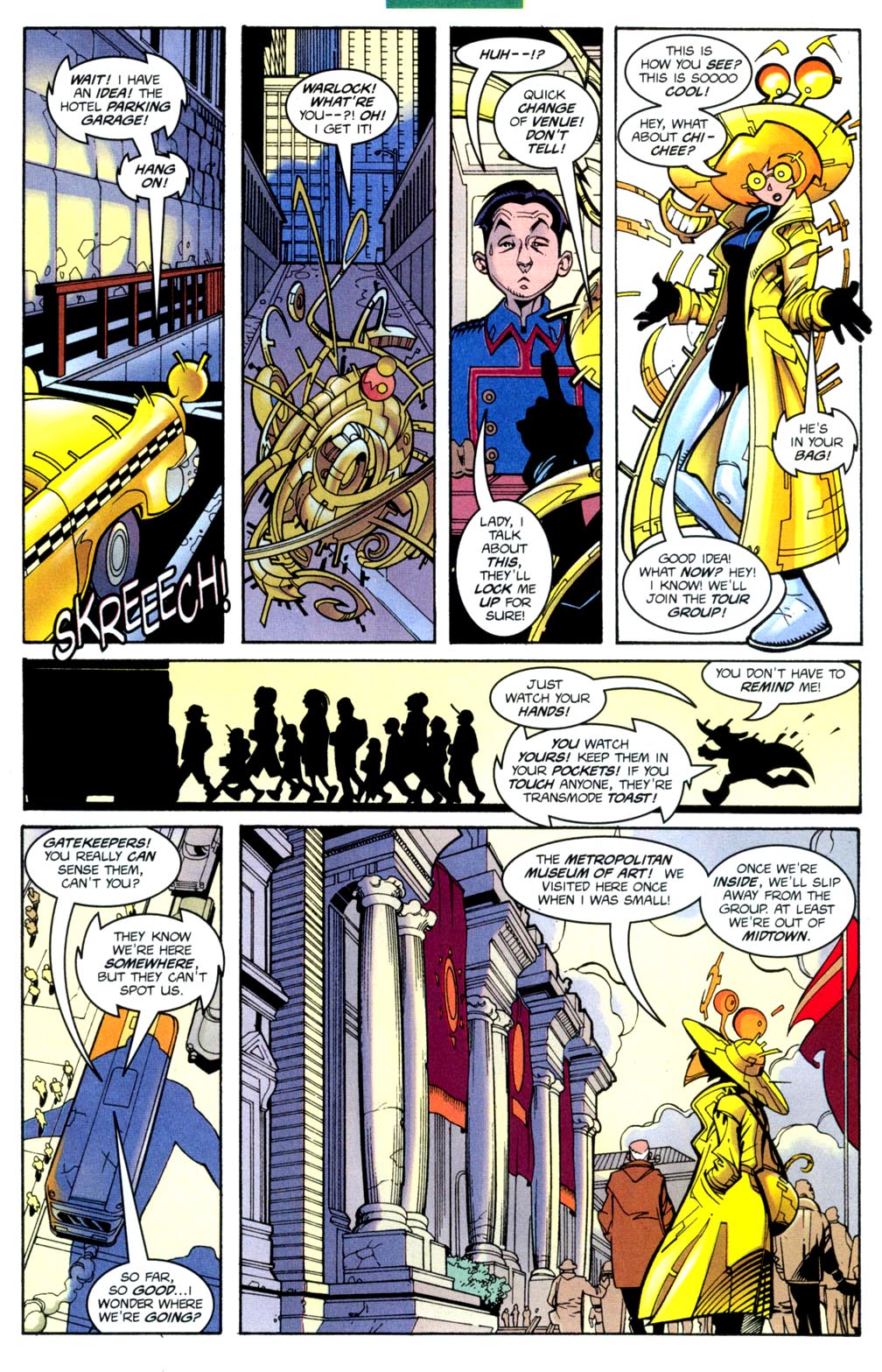 Read online Warlock (1999) comic -  Issue #2 - 10