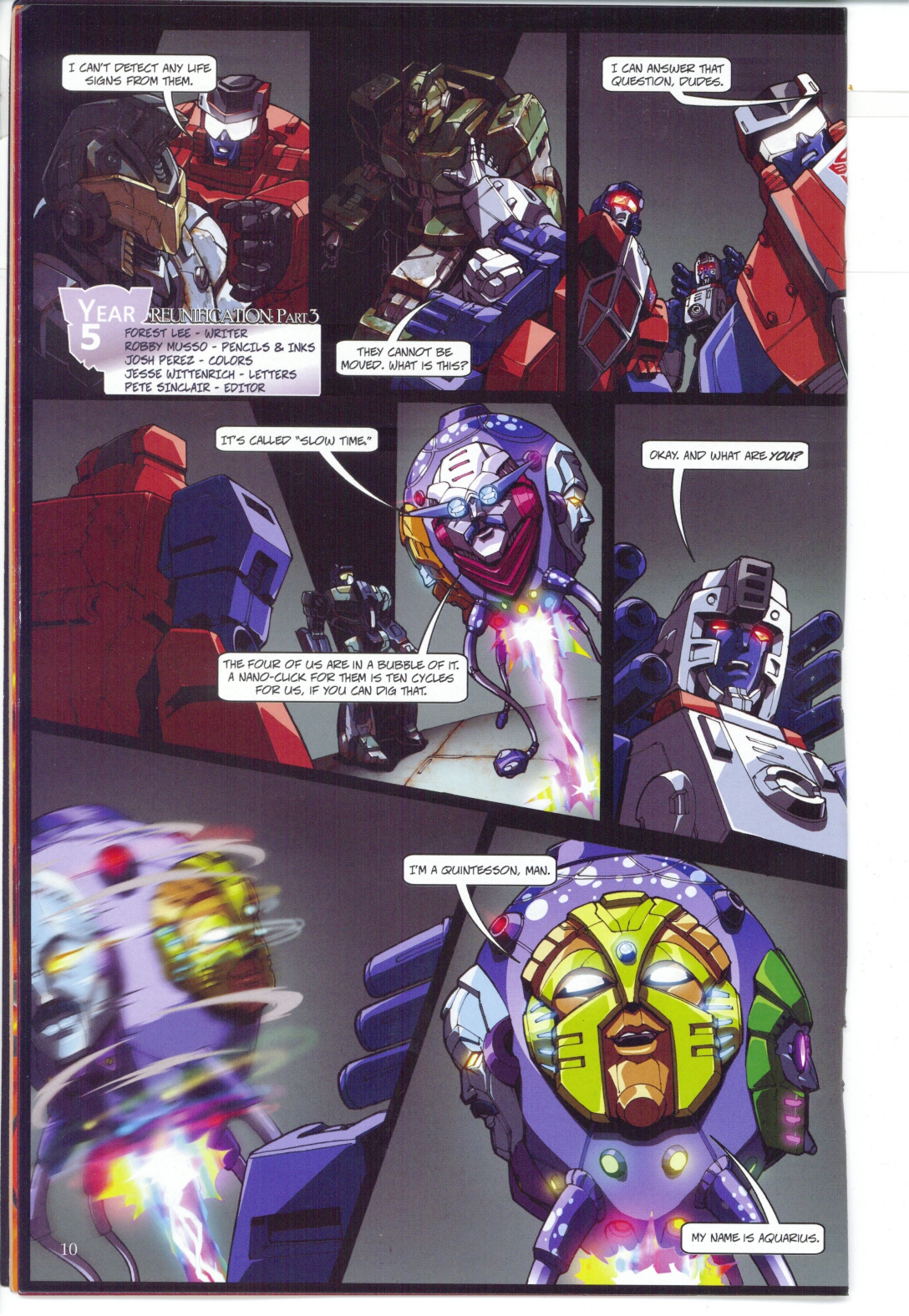 Read online Transformers: Collectors' Club comic -  Issue #27 - 10