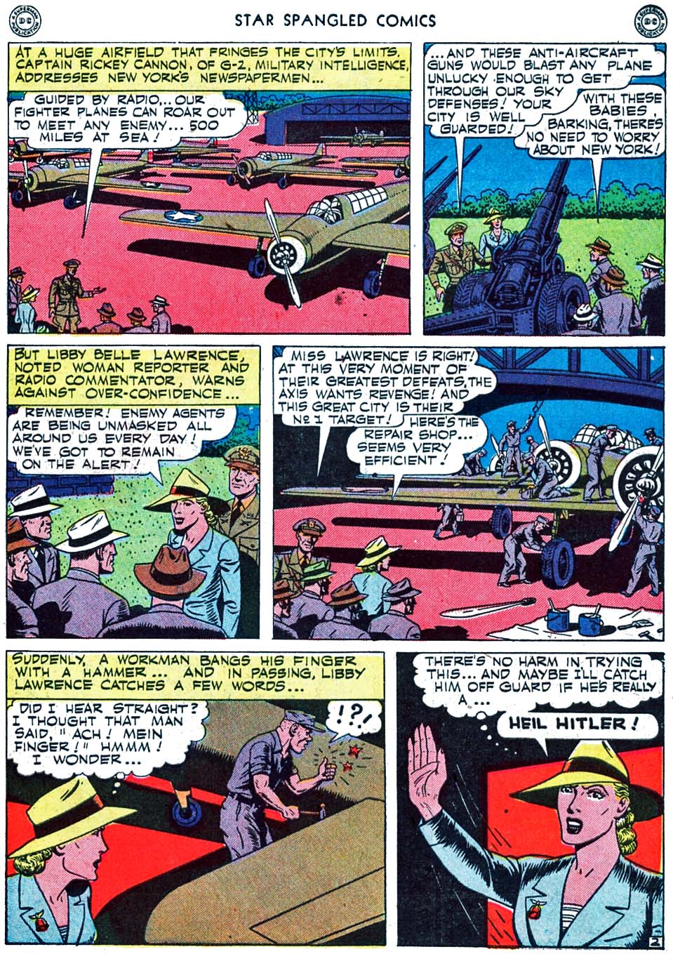 Read online Star Spangled Comics comic -  Issue #35 - 41