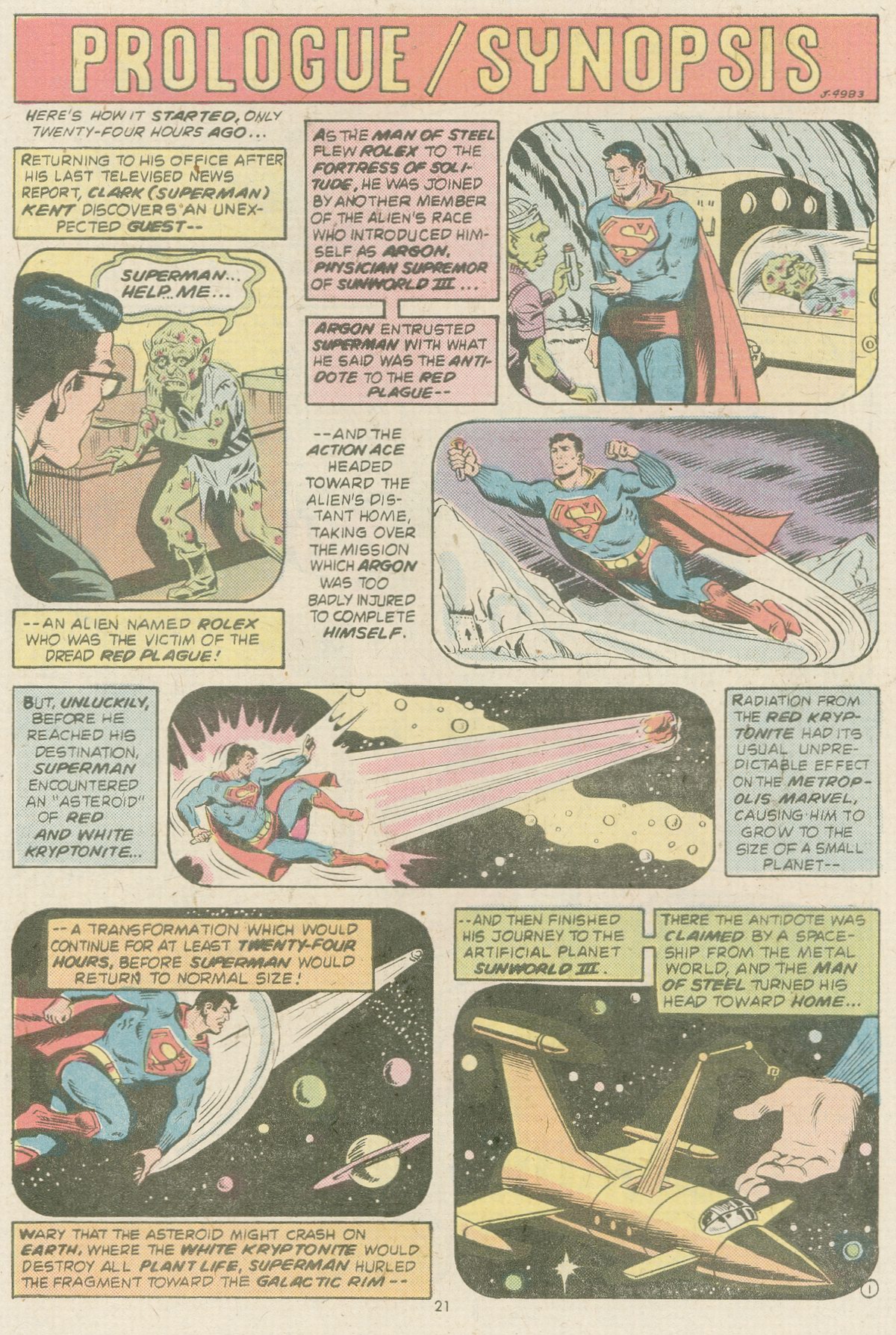 Read online The Superman Family comic -  Issue #189 - 23