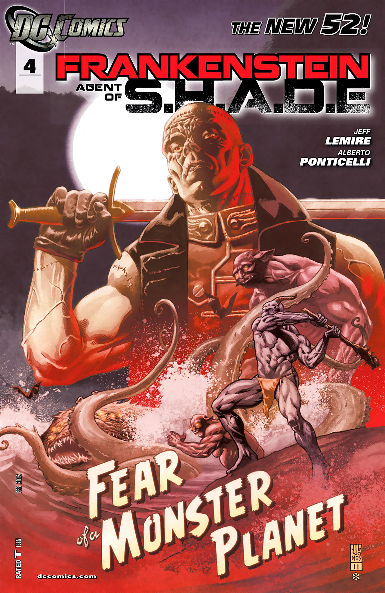 Read online Frankenstein, Agent of S.H.A.D.E. comic -  Issue #4 - 1